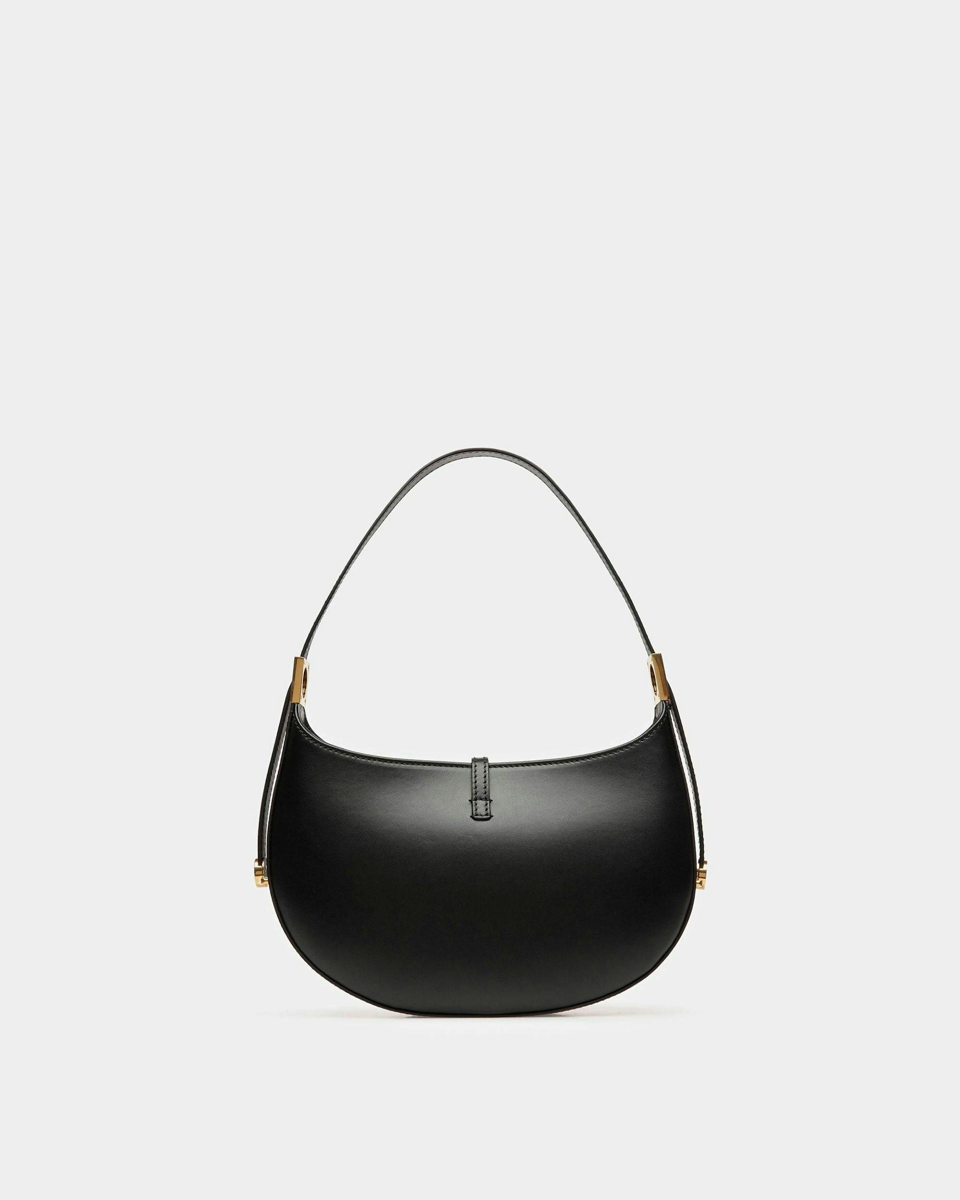 Block Shoulder Bag In Plain Leather - Women's - Bally - 02
