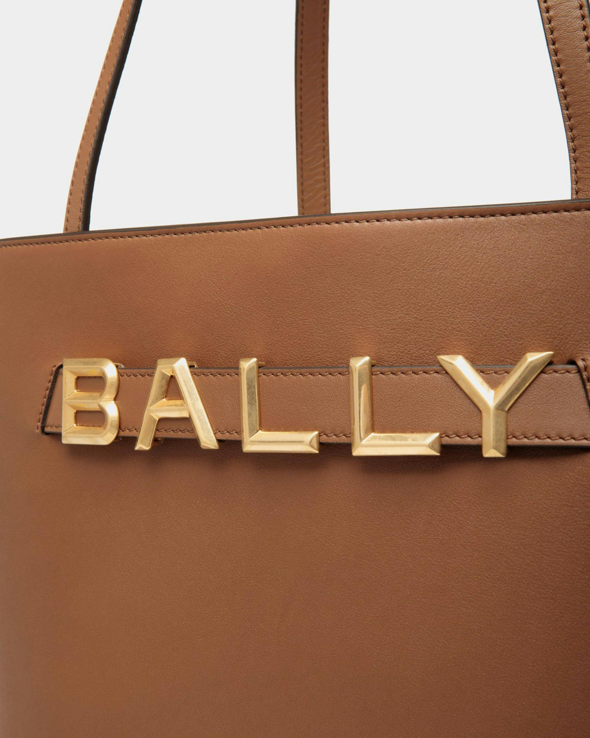 Bally Spell Tote Bag in Brown Leather - Women's - Bally - 05