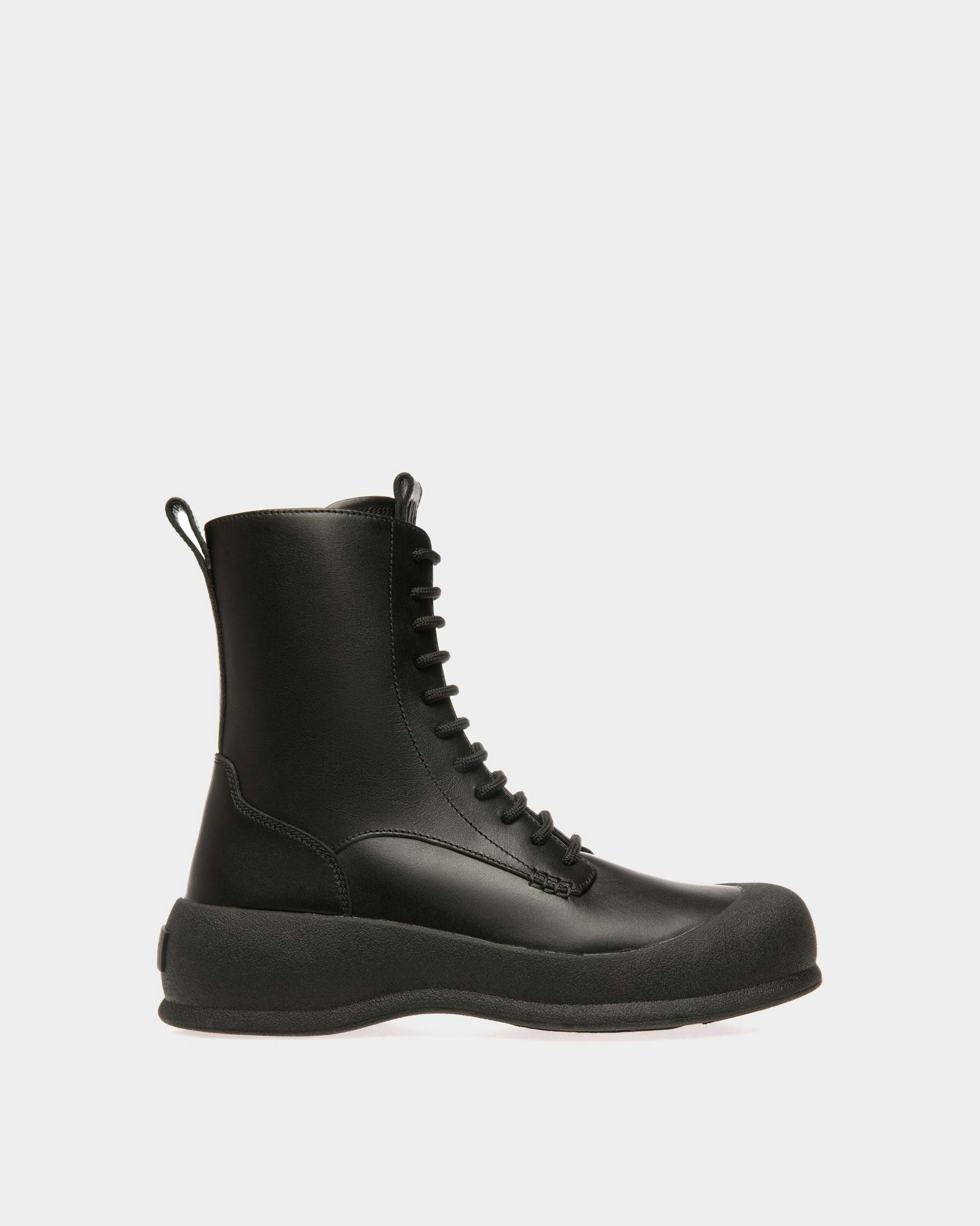 Frei Boots In Black Leather - Women's - Bally - 01