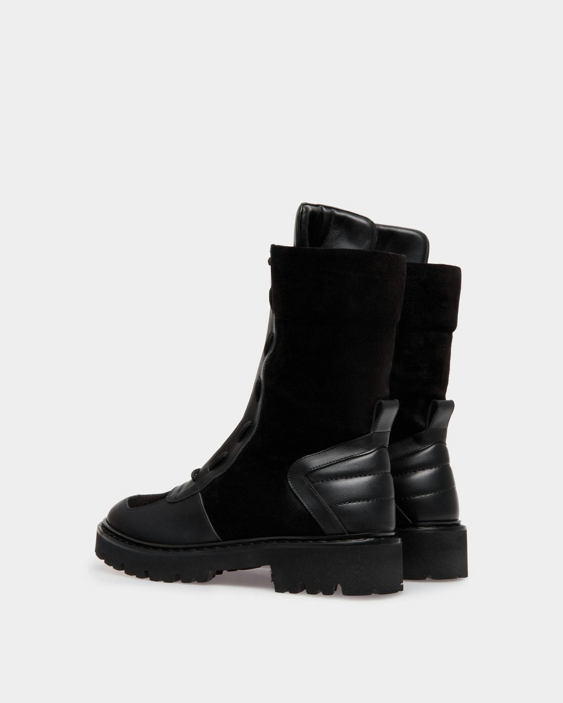 Enga Boots In Black Leather - Women's - Bally - 03