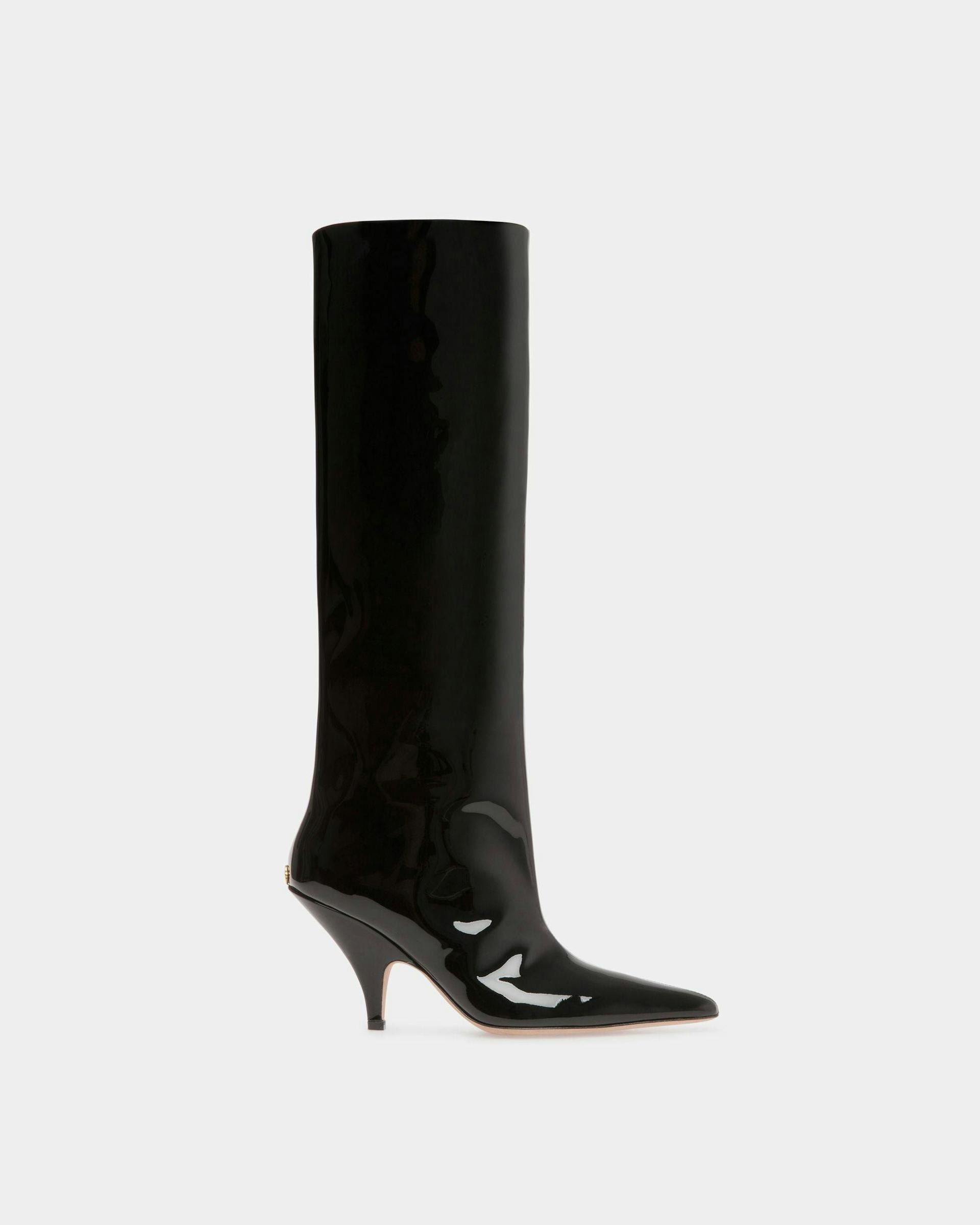 Katy Long Boots In Black Leather - Women's - Bally - 01