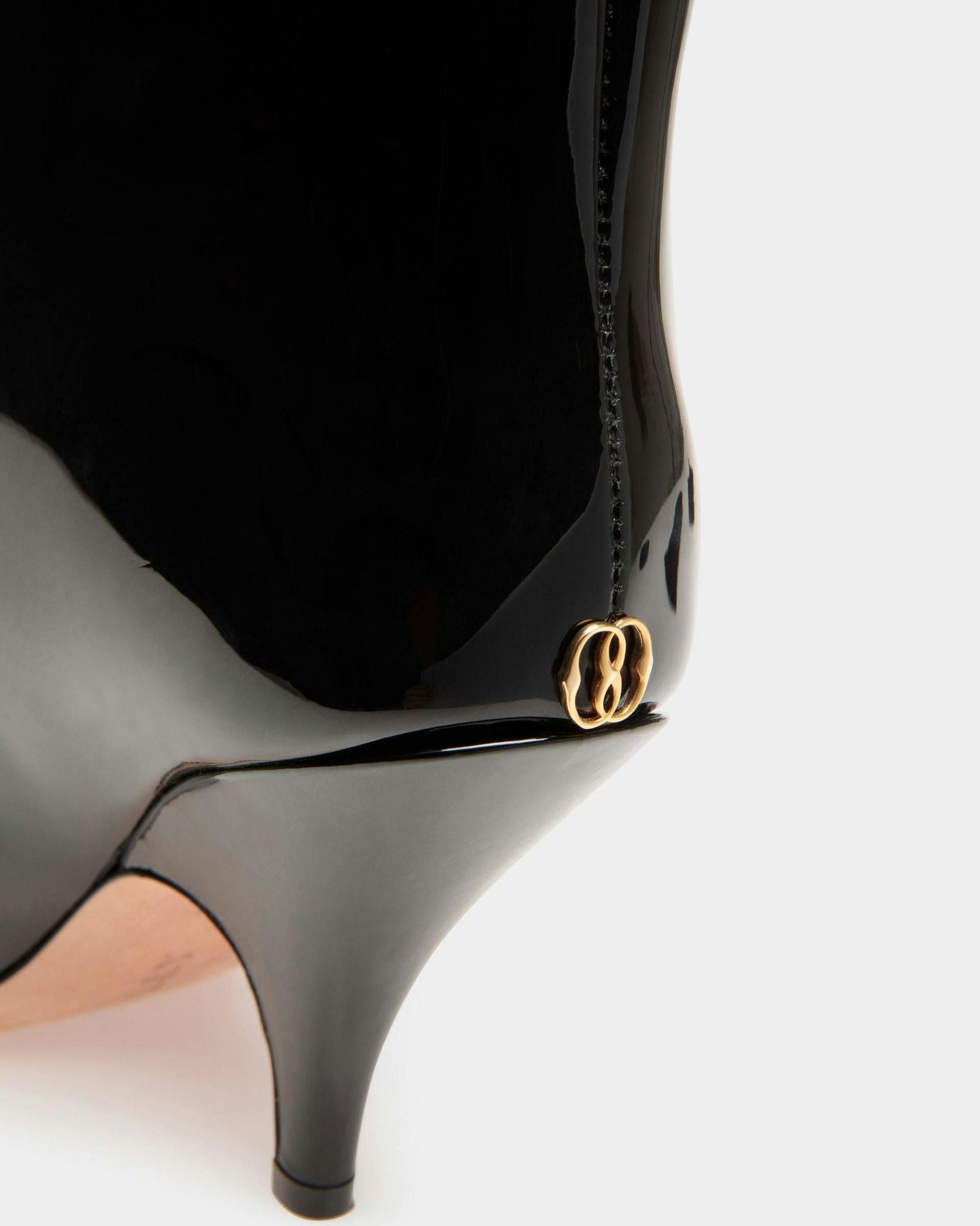 Katy Long Boots In Black Leather - Women's - Bally - 05