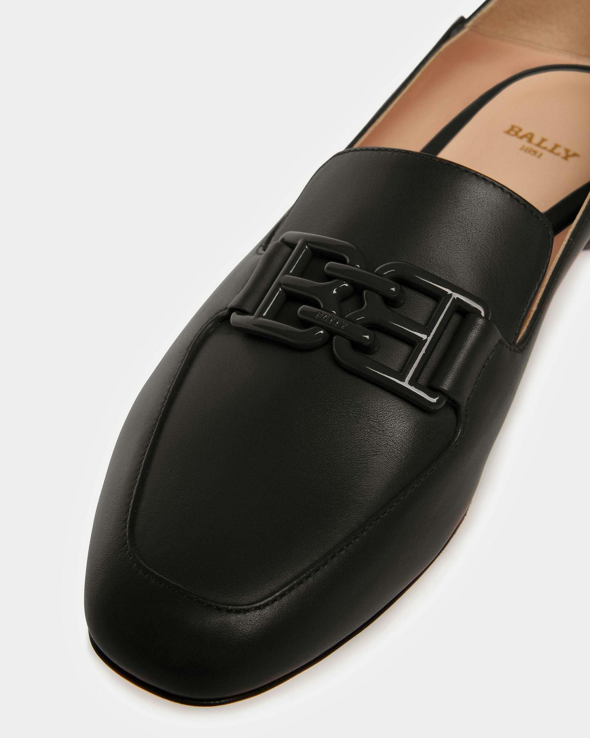 Ellah Leather Loafers In Black - Women's - Bally - 04