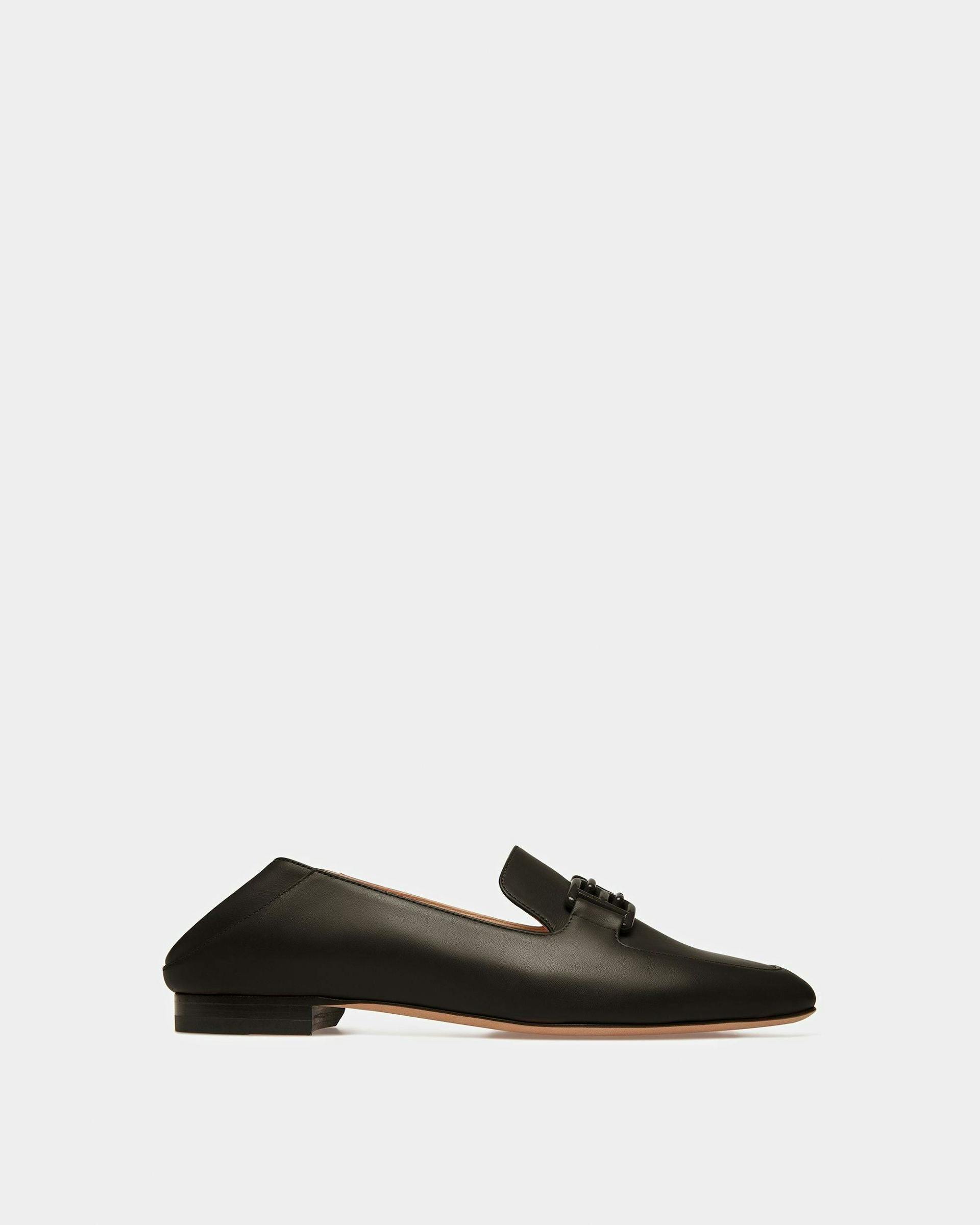 Ellah Leather Loafers In Black - Women's - Bally - 05