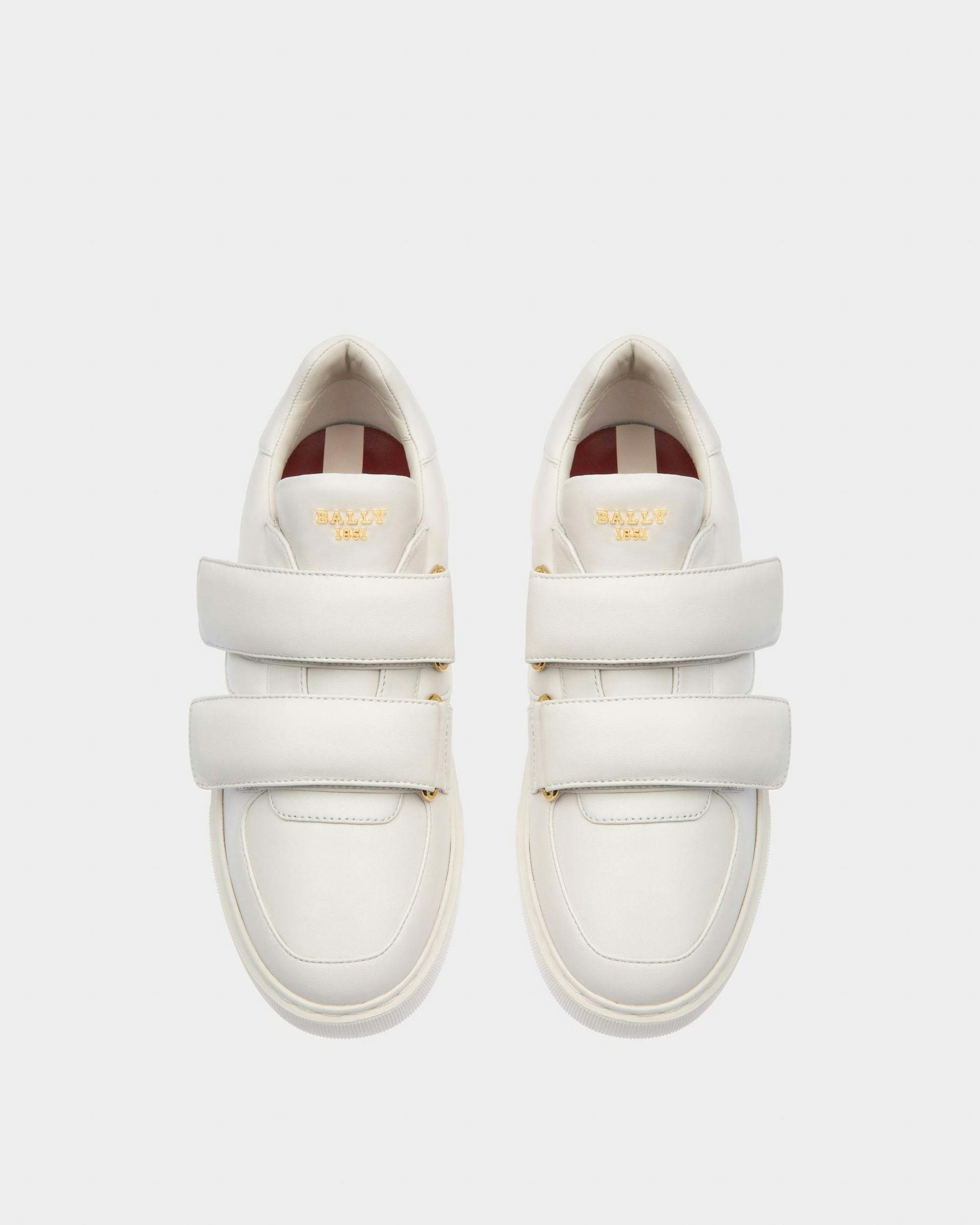 Maylor Leather Sneakers In White - Women's - Bally - 02