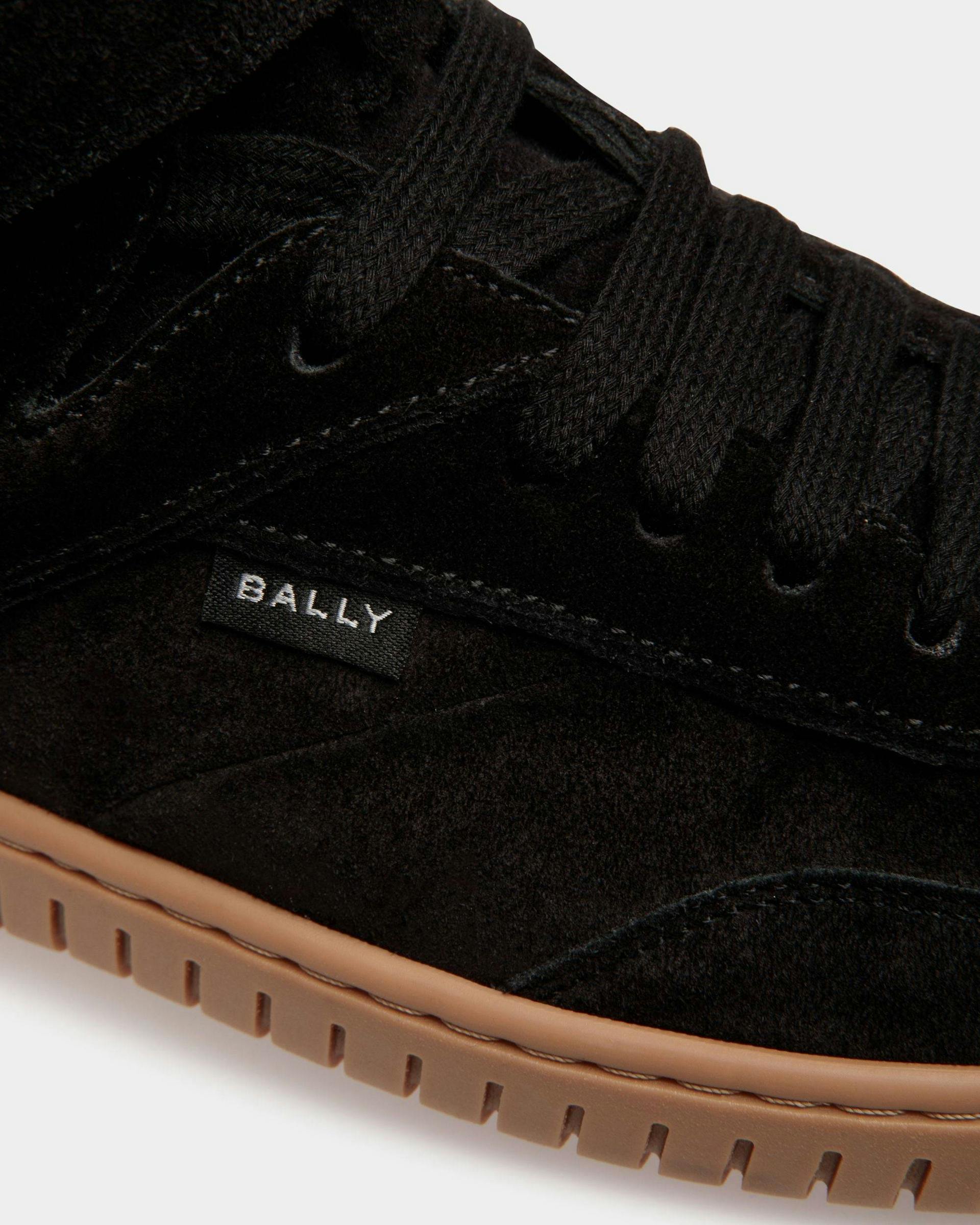 Player Sneakers In Black And Amber Leather - Women's - Bally - 06