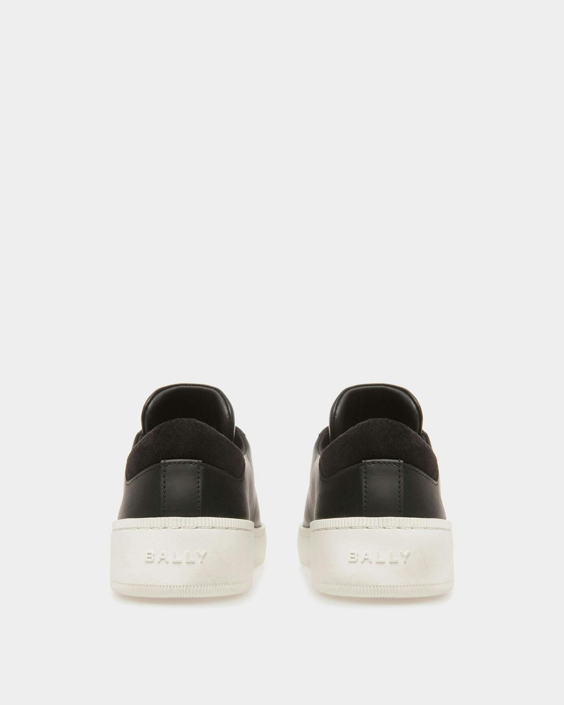 Raise Sneakers In Black And White Leather - Women's - Bally - 05