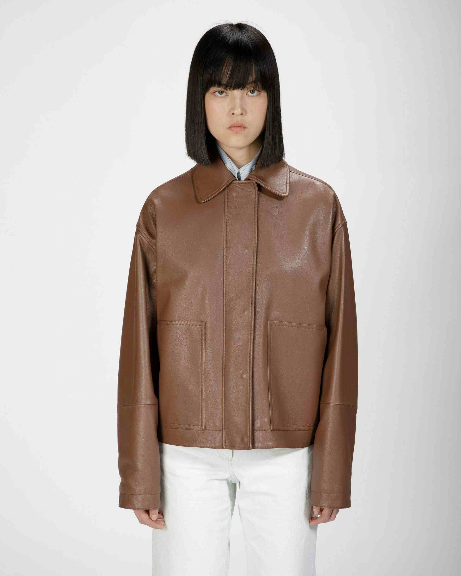 Leather Jacket - Women's - Bally