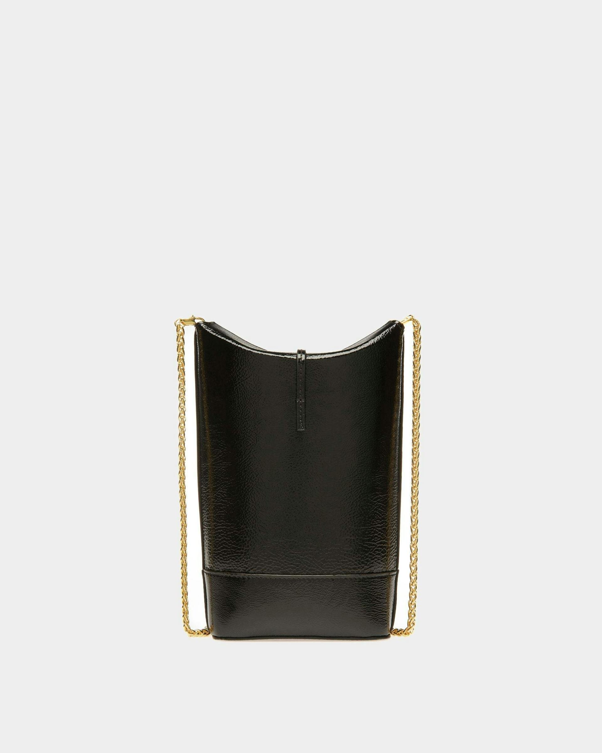 Block Minibag In Black Leather - Women's - Bally - 02