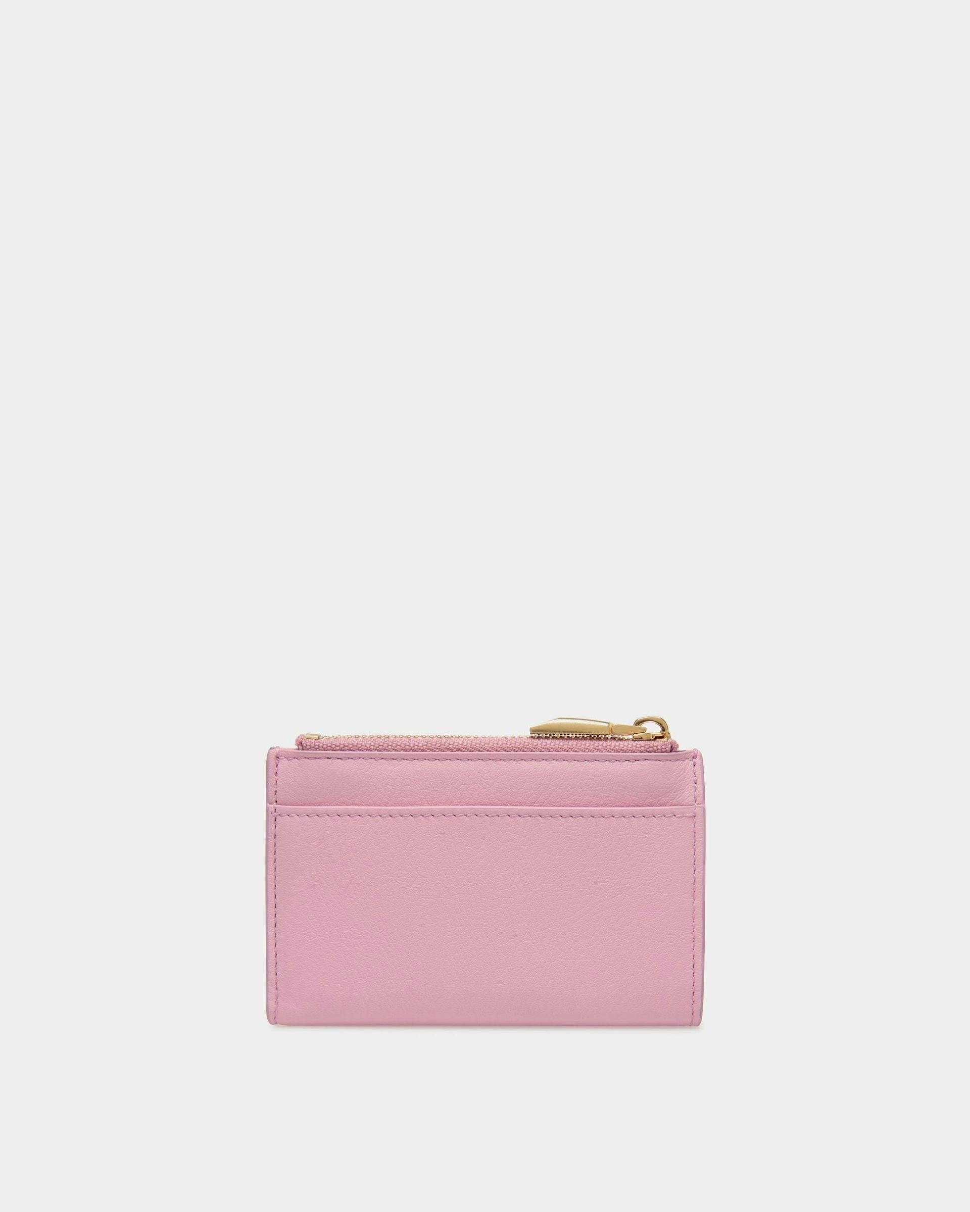 Women's Bally Spell Wallet in Pink Leather | Bally | Still Life Back