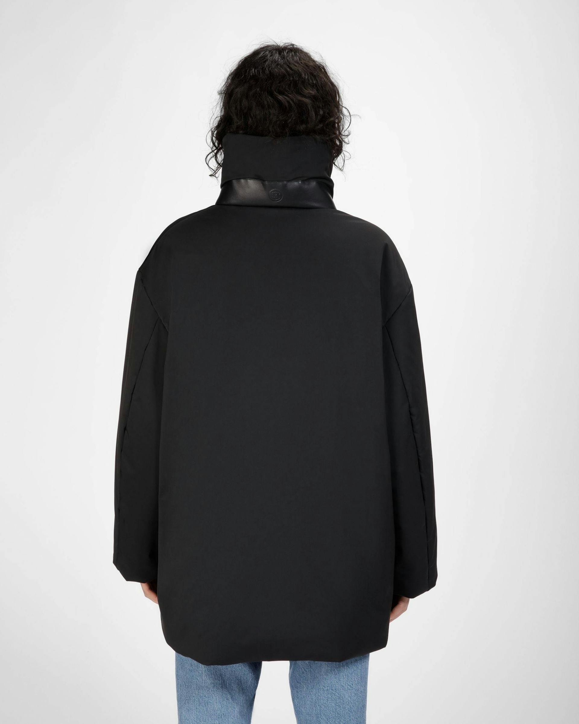 Padded Polyester Coat In Black - Women's - Bally - 03