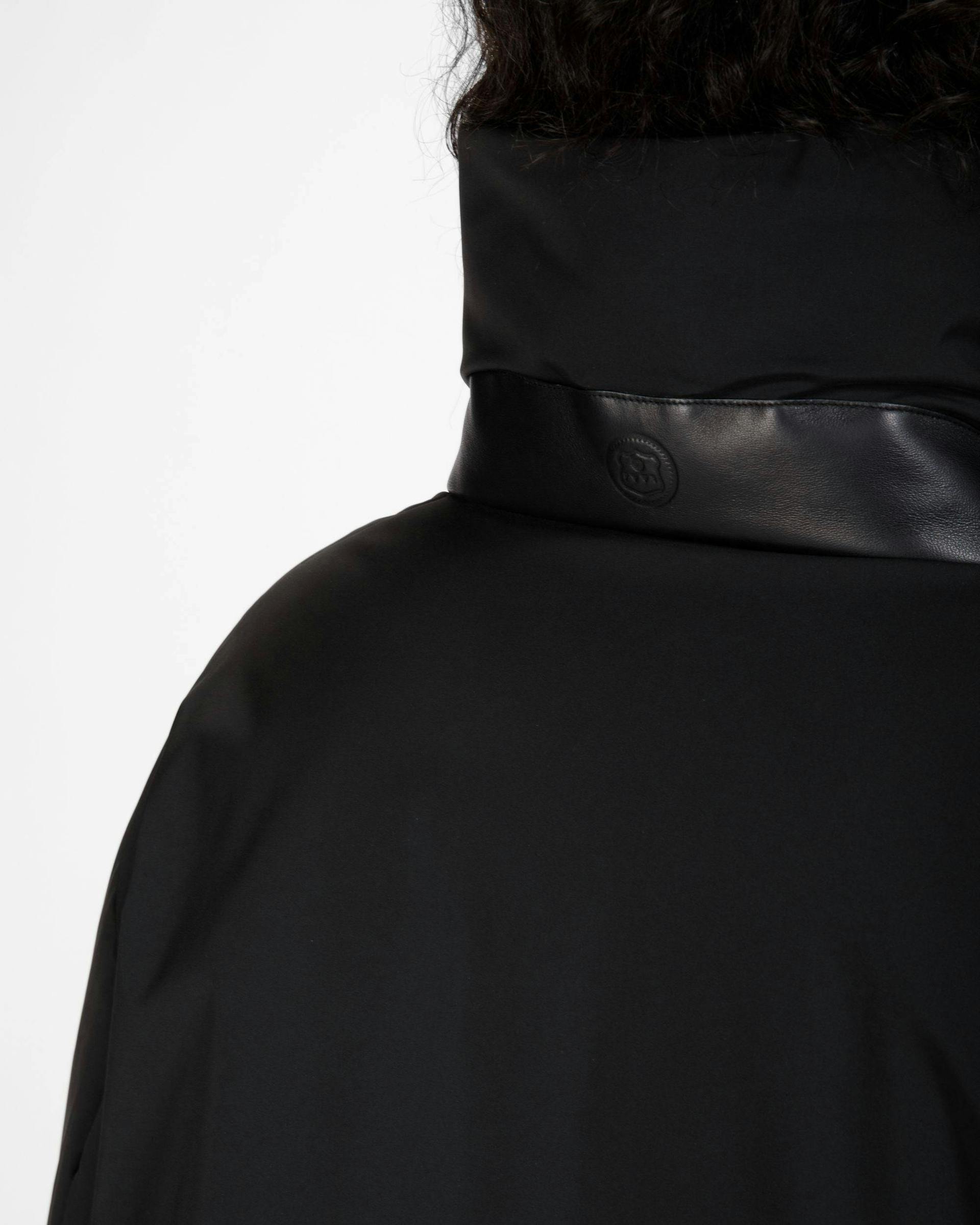 Padded Polyester Coat In Black - Women's - Bally - 06