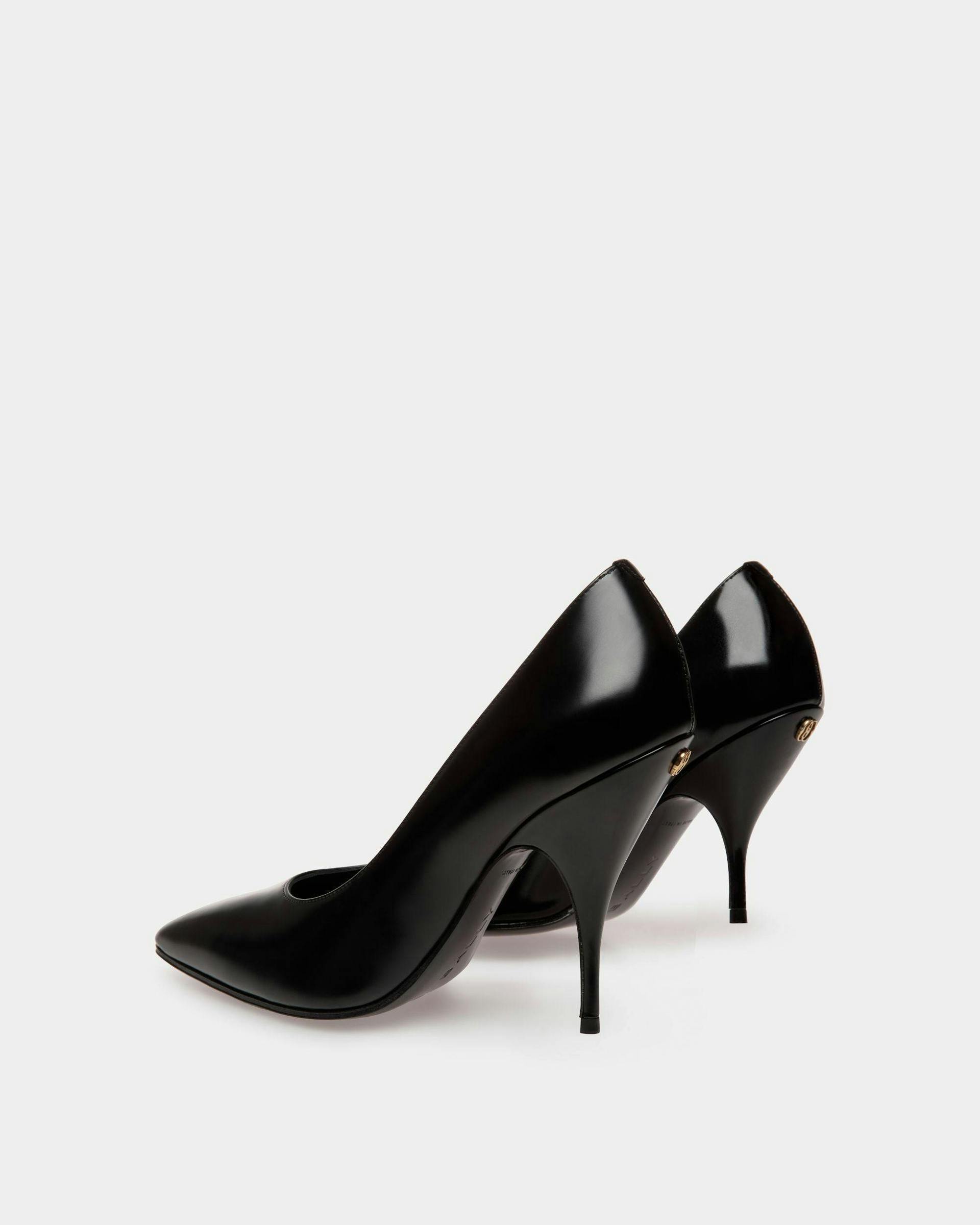 Claudelle Pumps In Black Leather - Women's - Bally - 03