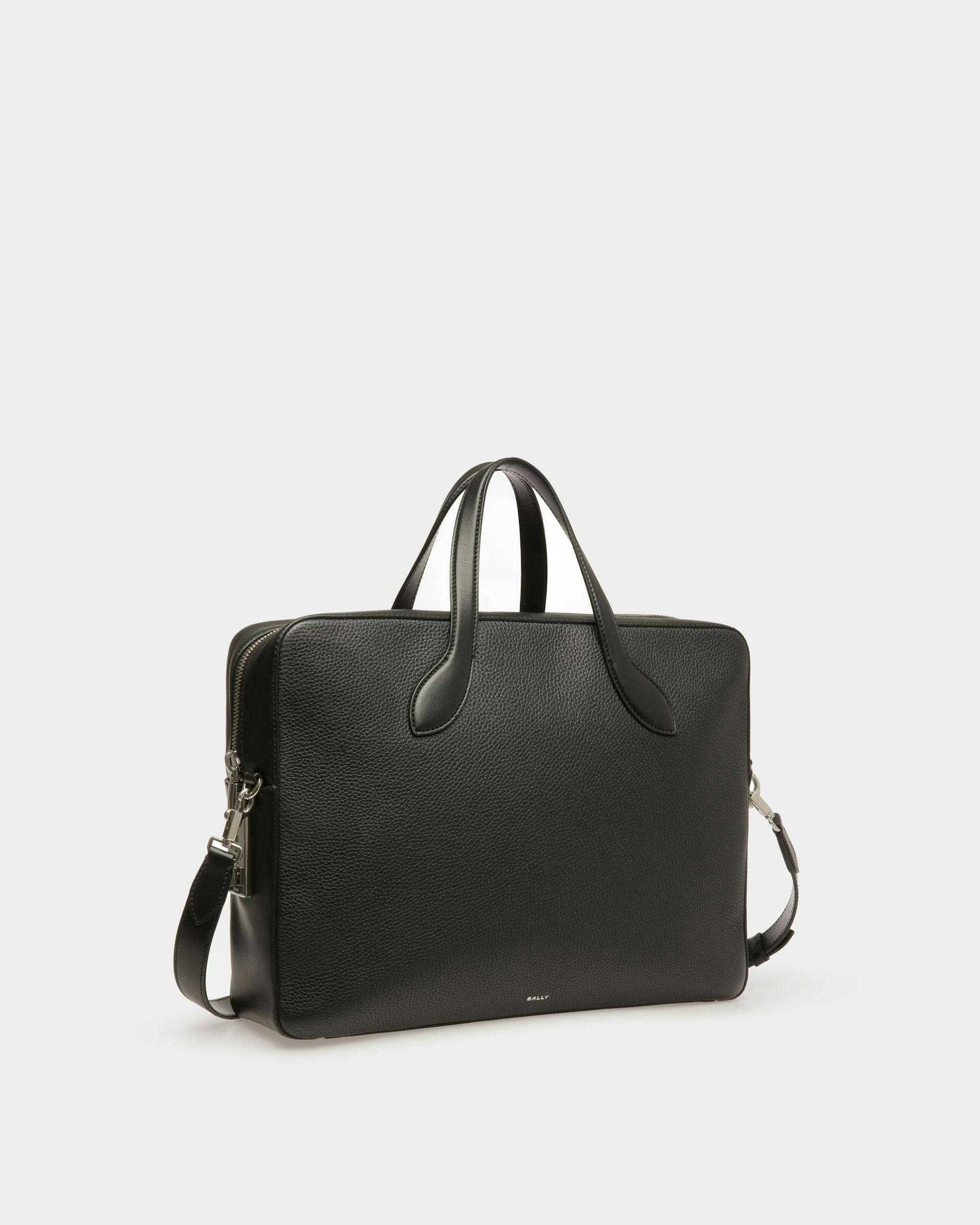 Gentleman | Men's Business Bag | Black Leather | Bally