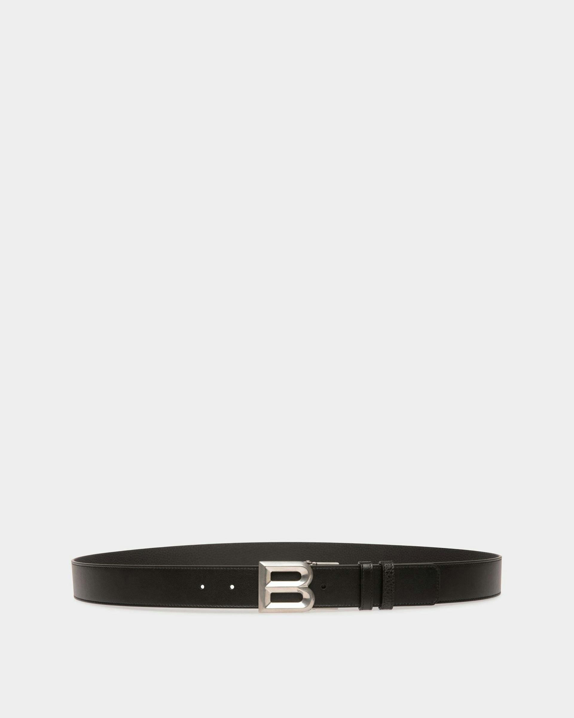 B Bold 35mm | Men's Reversible And Adjustable Belt in Black Leather | Bally