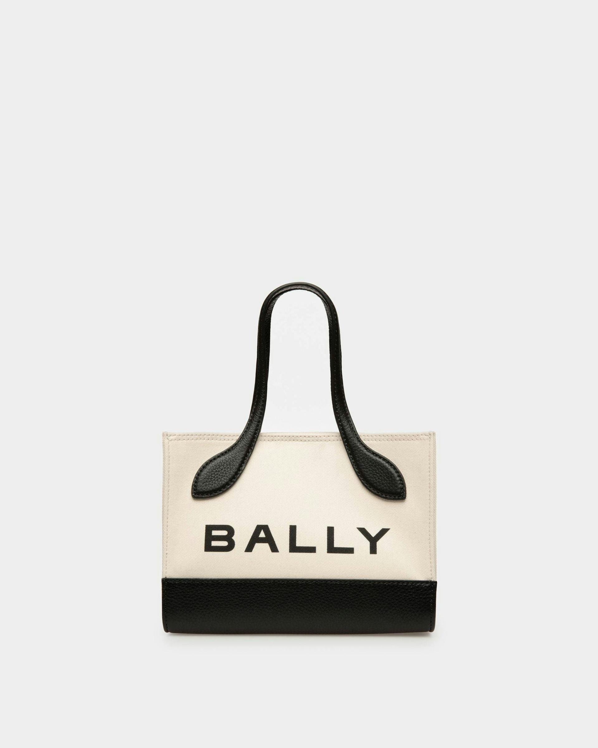 Keep On Extra Small | Women's Minibag | Natural And Black Fabric | Bally