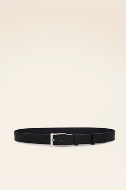 Men's Black Leather Belt