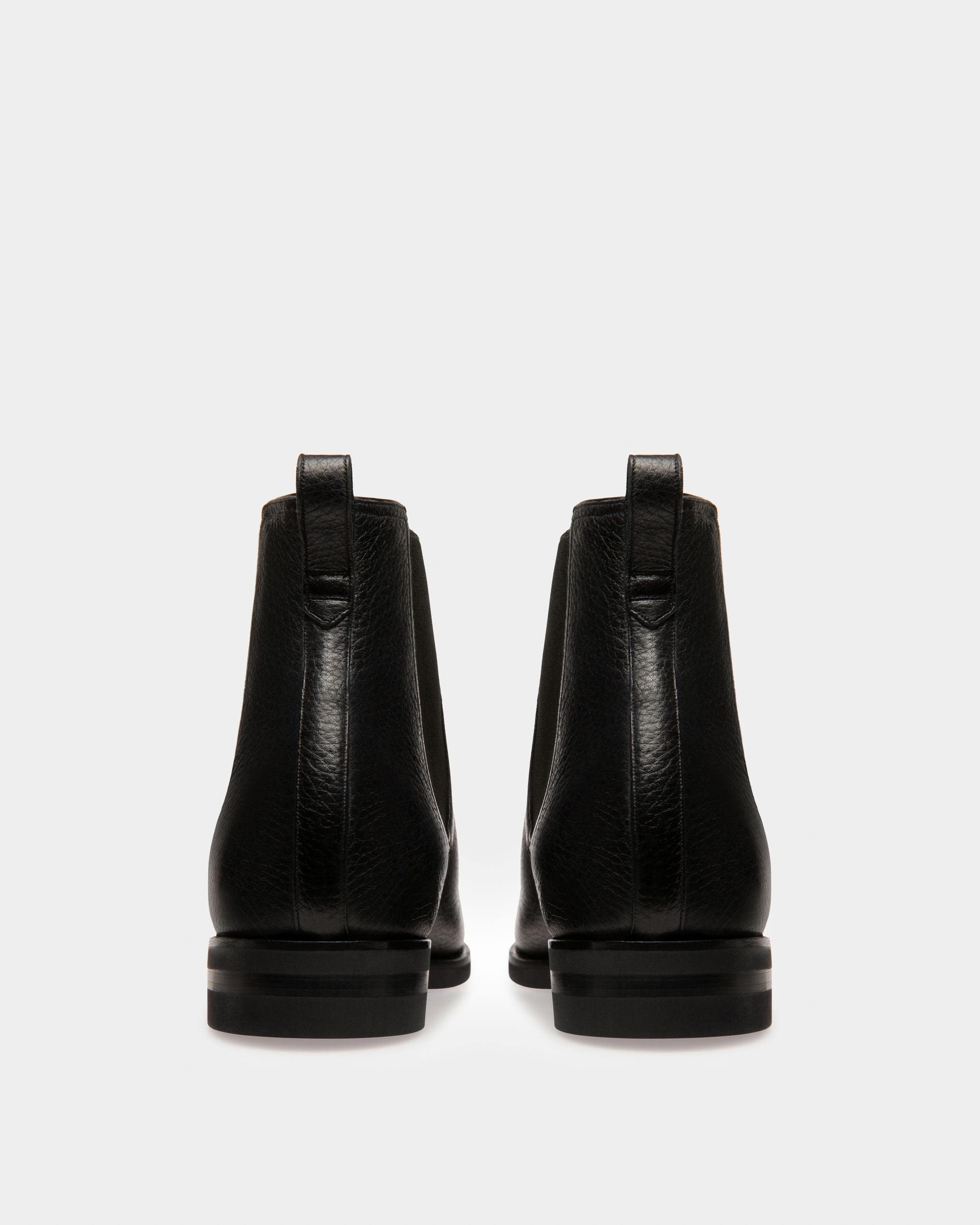 Bally Global - Scavone Men's Leather Boot In Black - Black