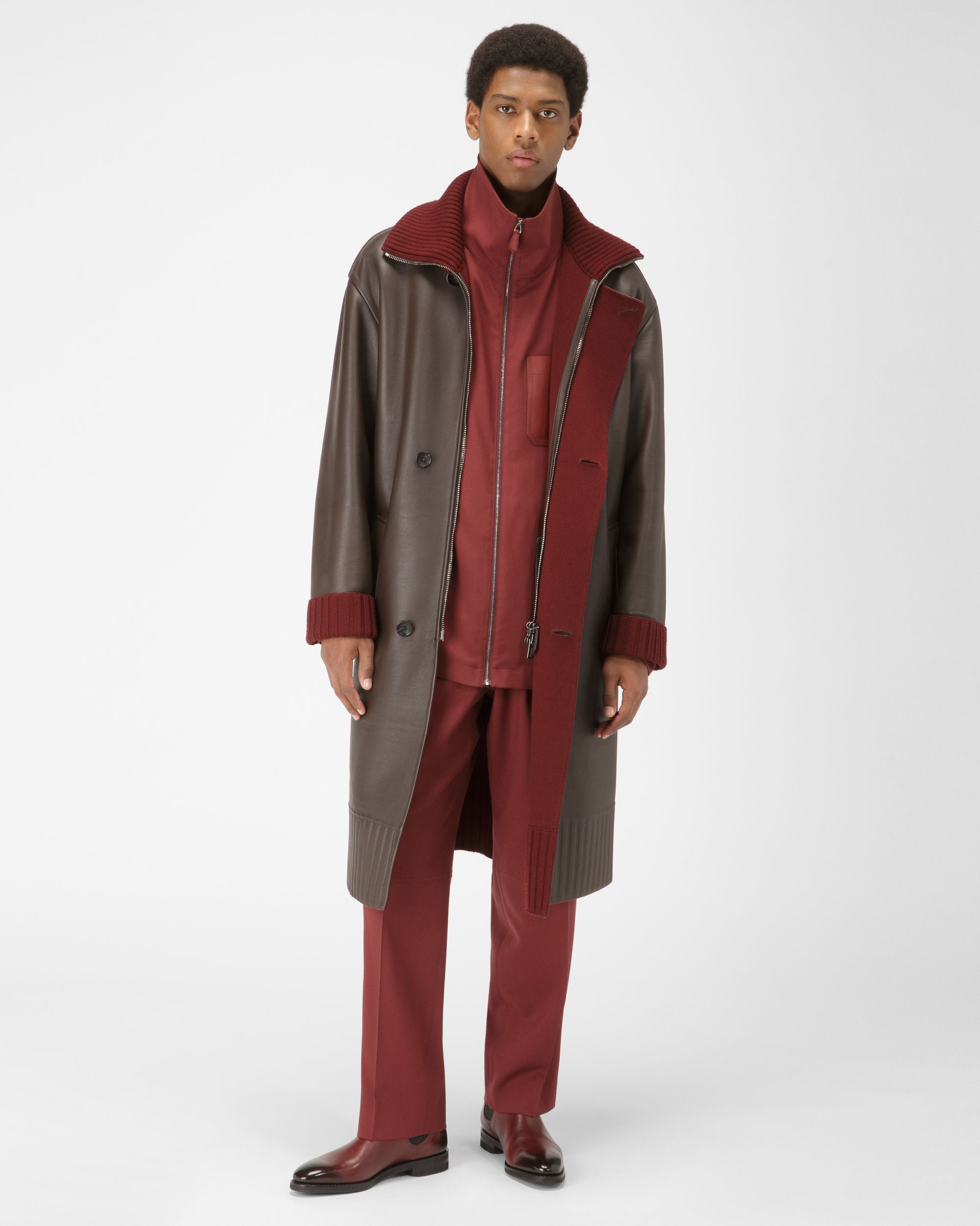 Bally Global - Scavone Leather Boots In Heritage Red - Red