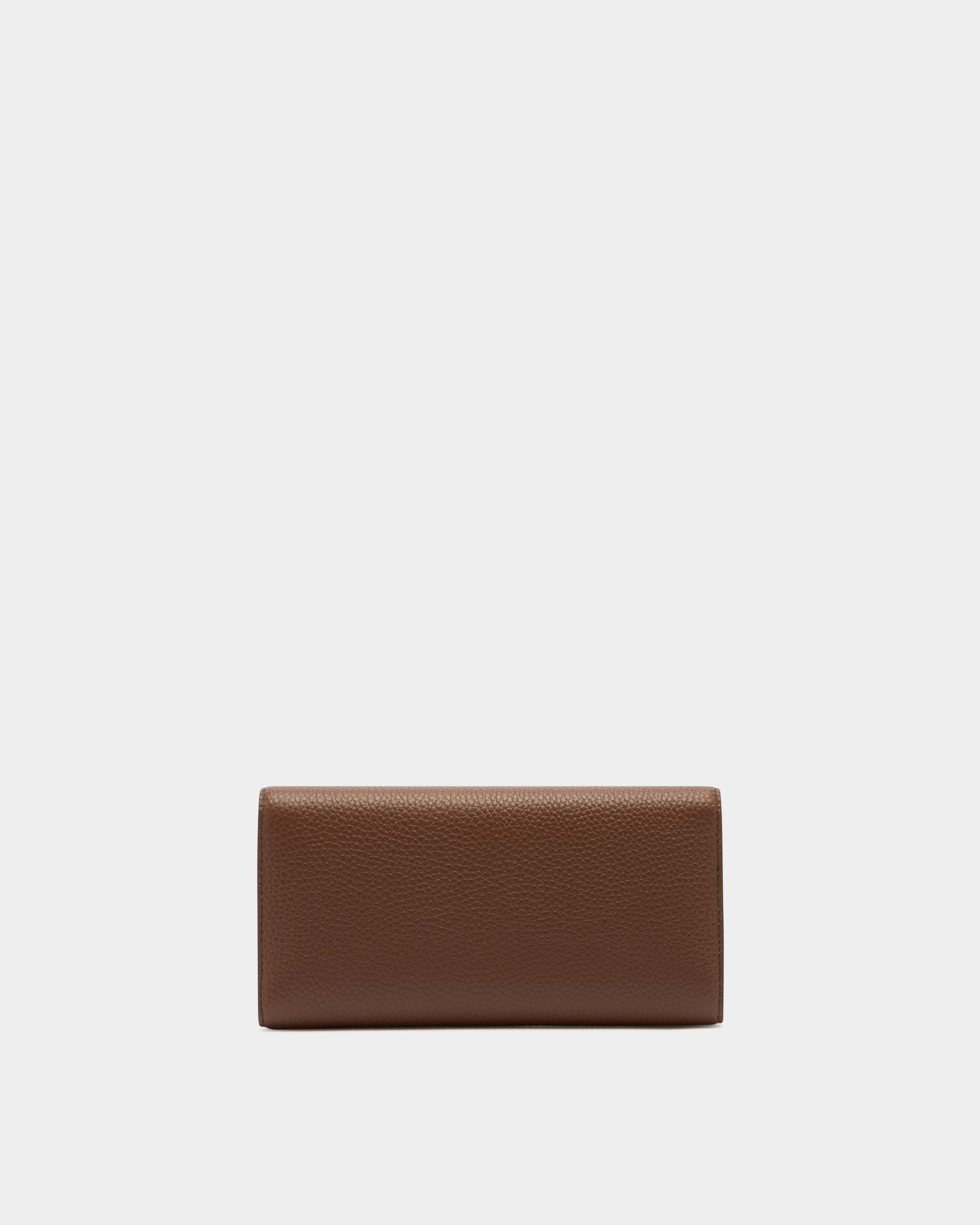 Bally Global - Long Wallet in Brown Grained Leather - Brown