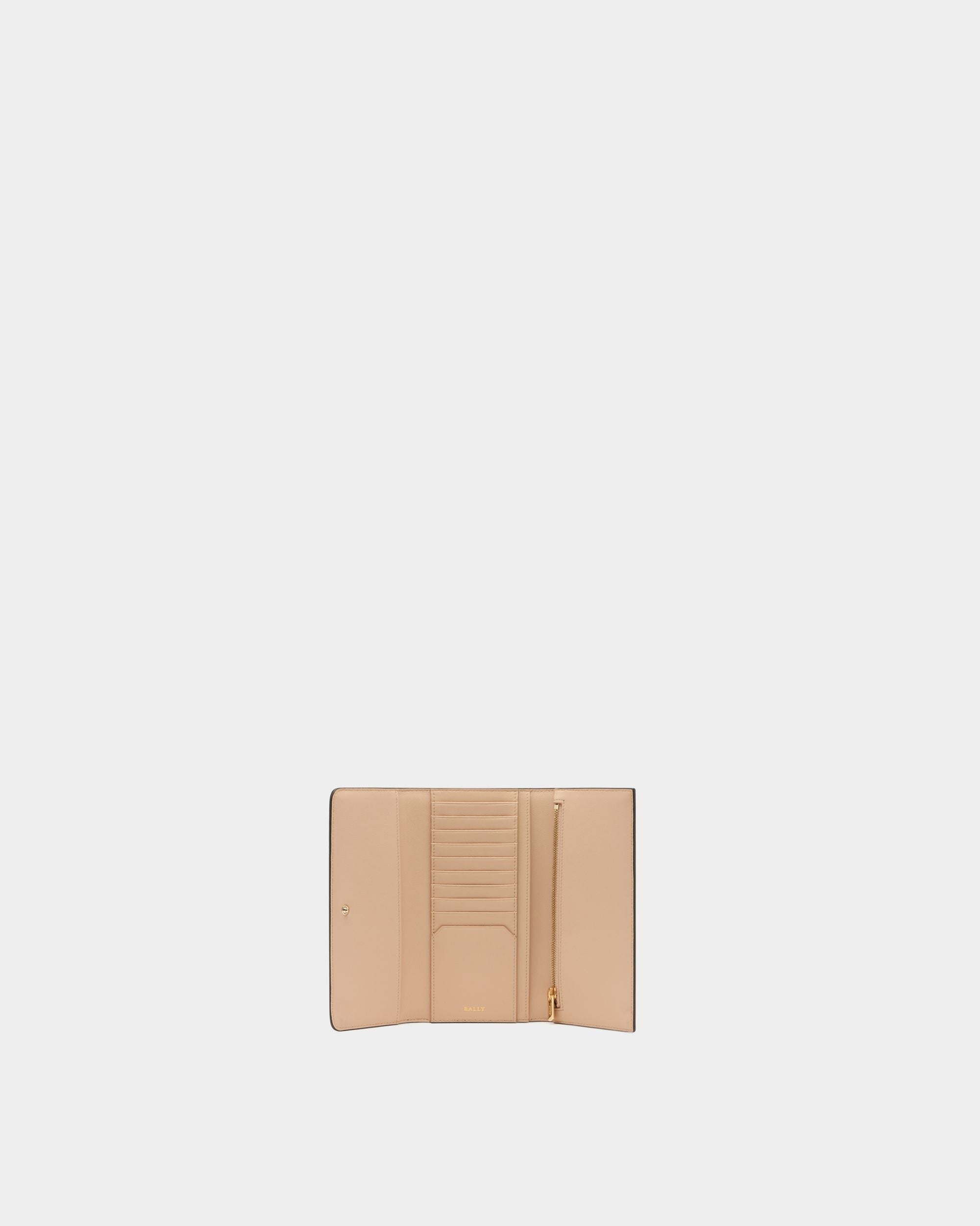 Bally Global - Long Wallet in Brown Grained Leather - Brown