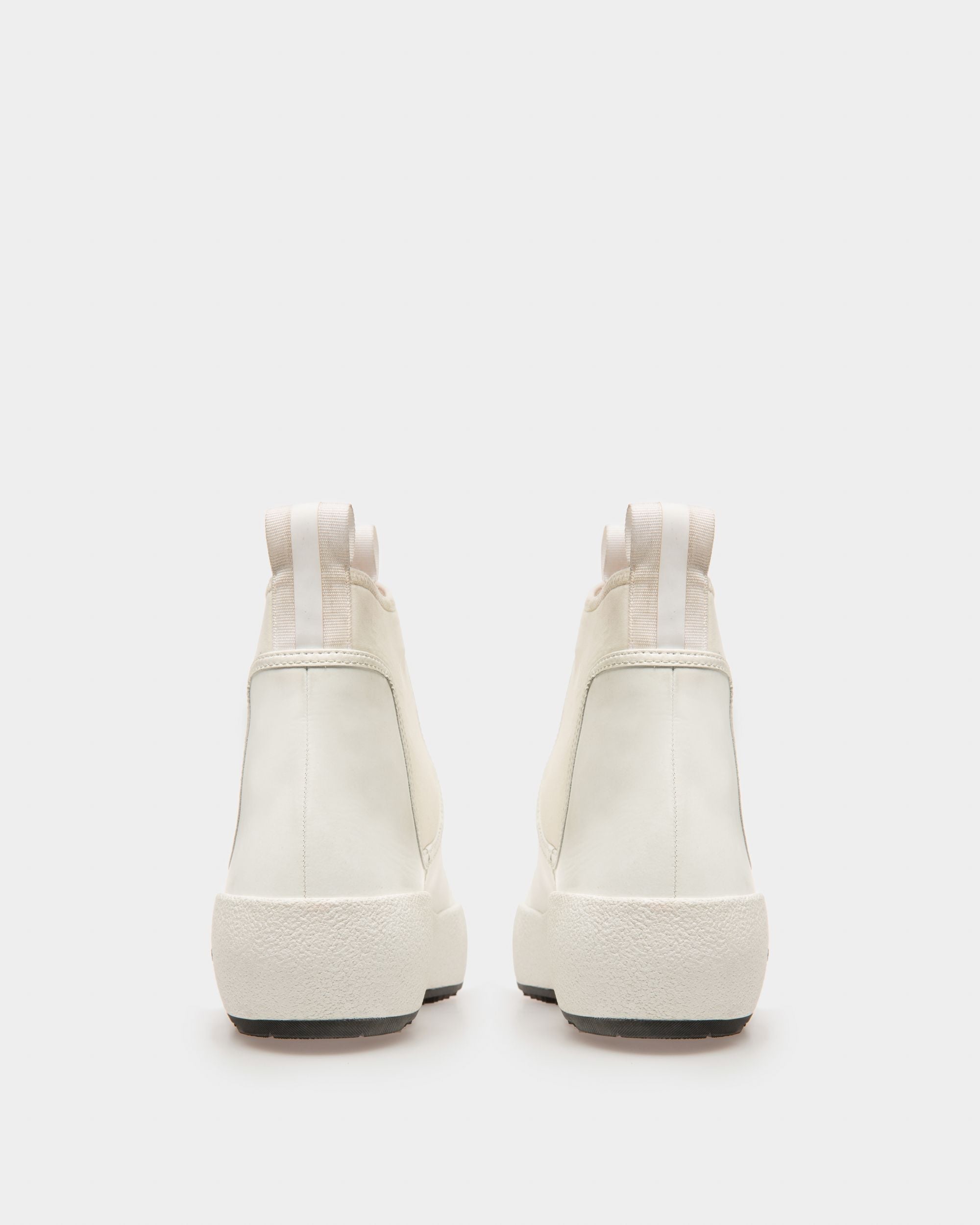 Bally Global - Gadey Leather And Rubber Boots In White - White