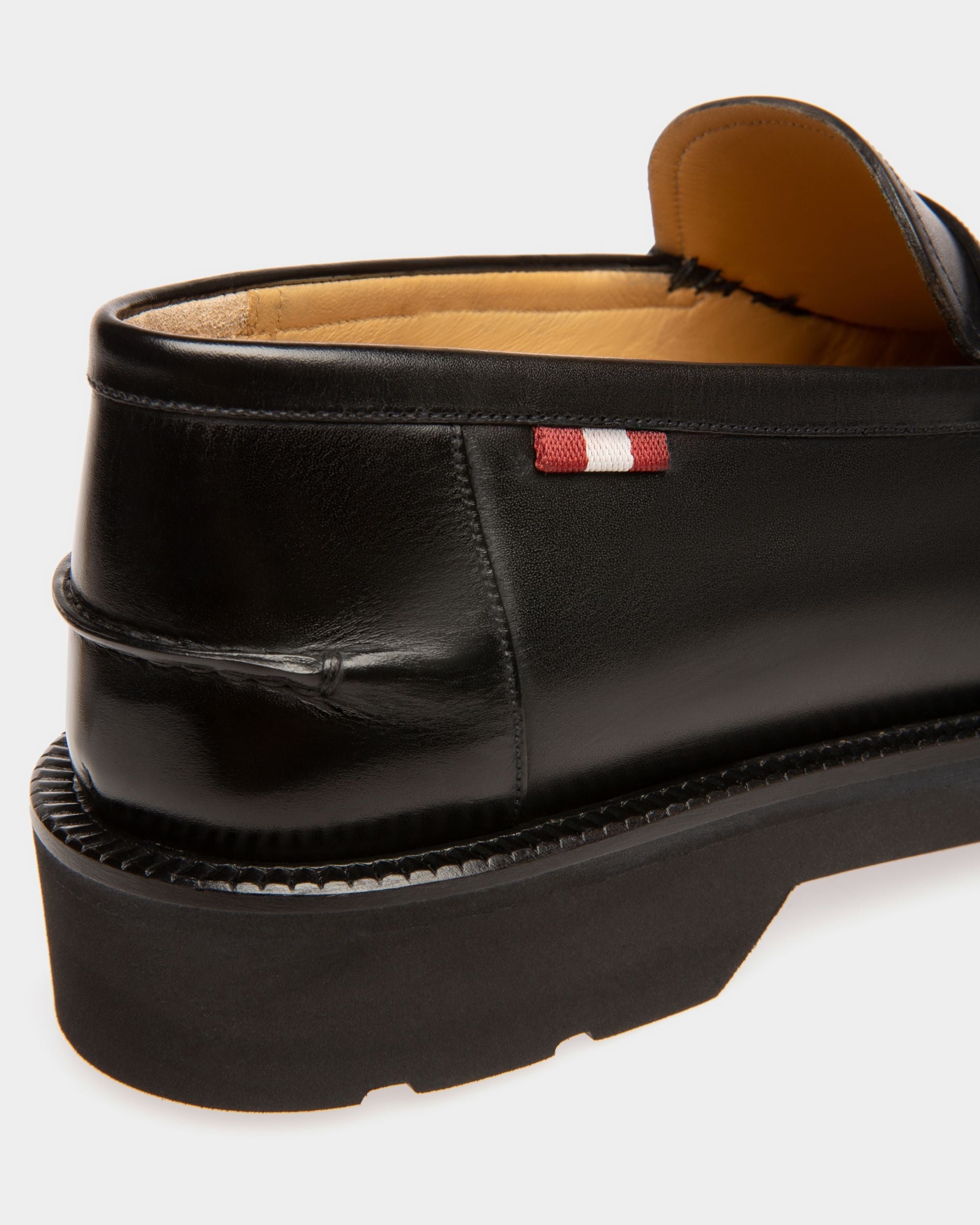 Bally Global - Noah Leather Loafers In Black - Black