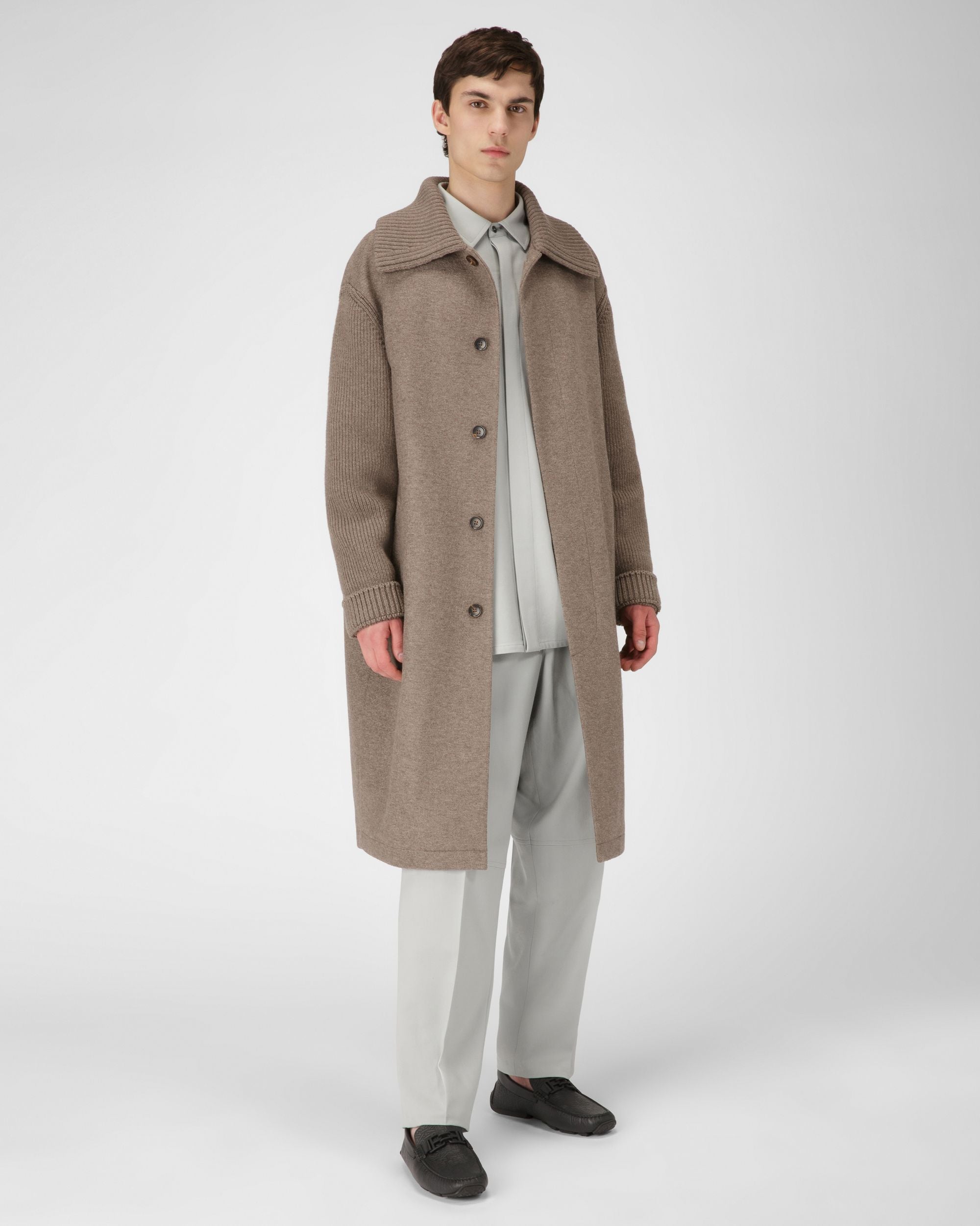 Bally Global - Parsal Mocasín Estilo Driver En Piel De Color Negro - Negro