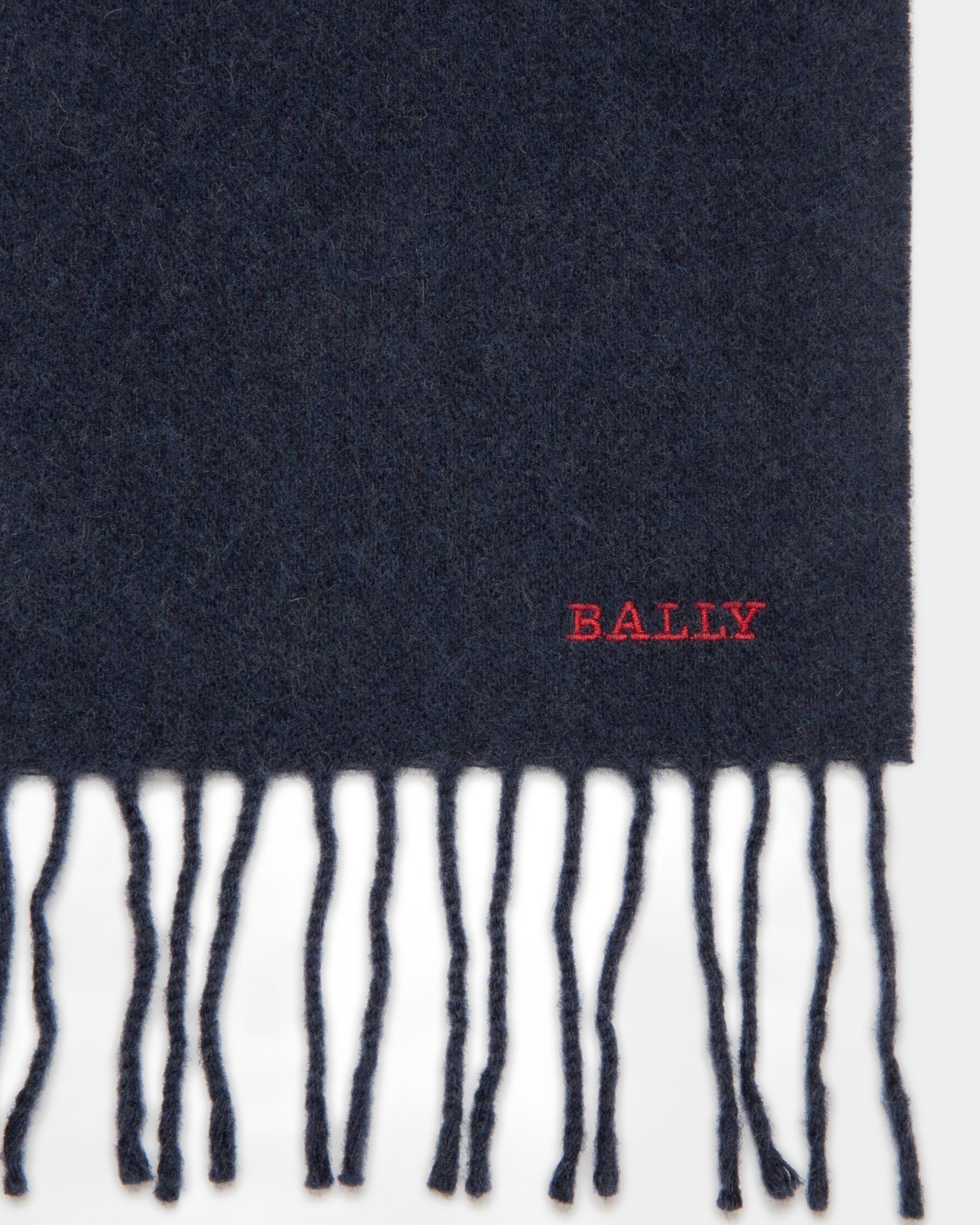 Bally Global - Bufanda Bally Stripe - Azul