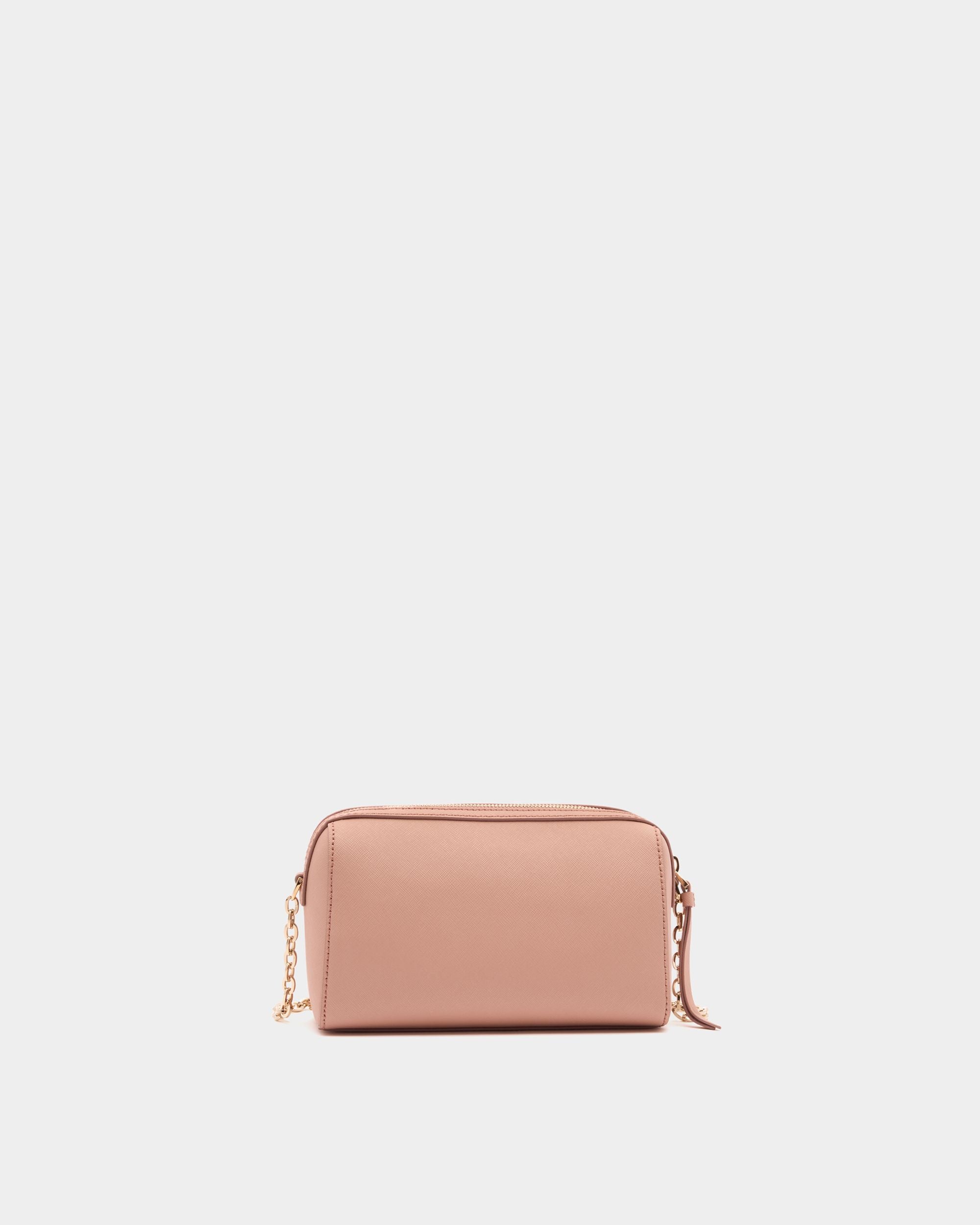Bally Global - Crossbody Bag In Pink Leather - Pink