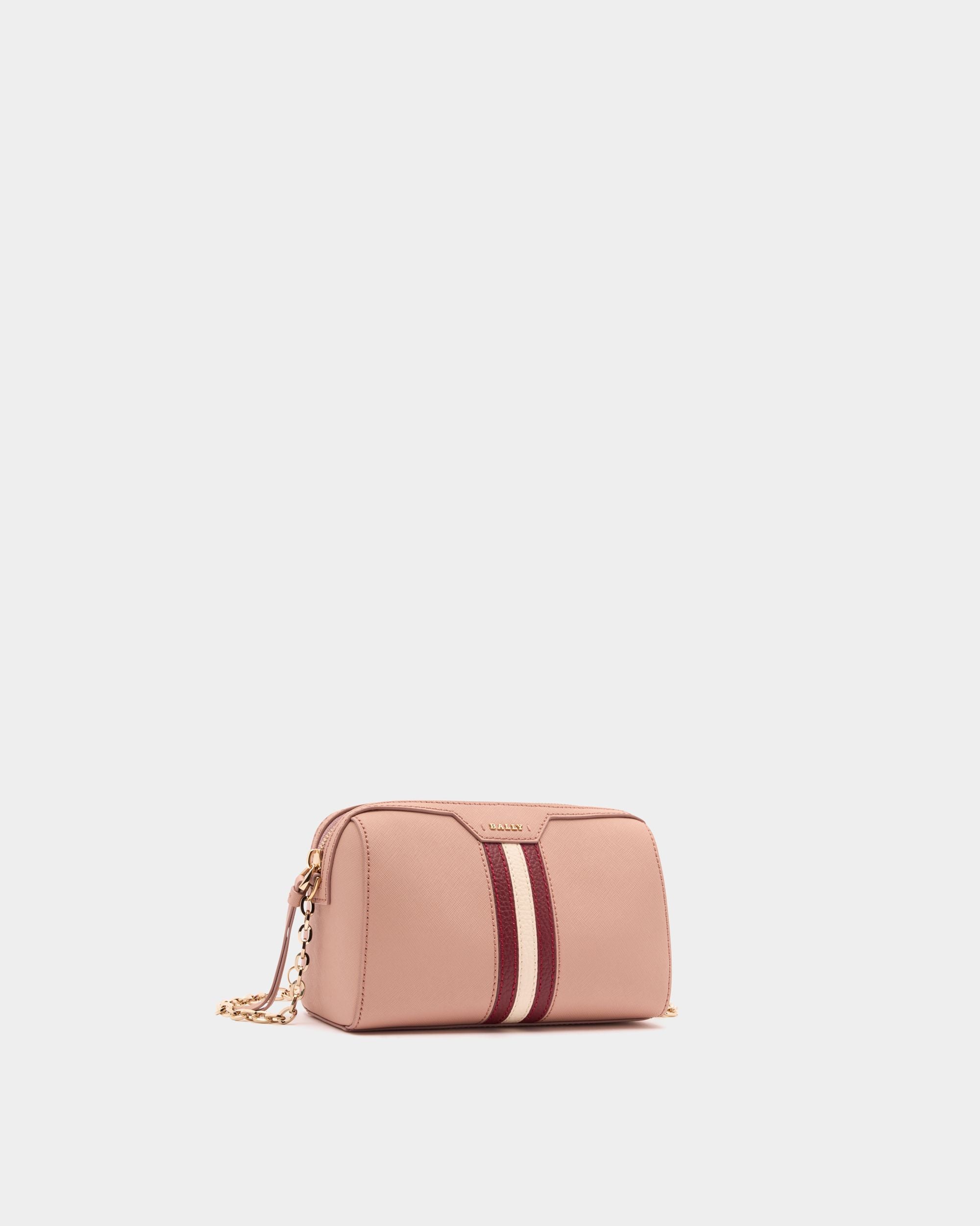 Bally Global - Crossbody Bag In Pink Leather - Pink