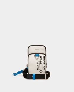 Pocky Cartera Con Compartimento Para El Móvil De Nailon Reciclado De Color Blanco