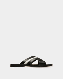 Jabil Sandales En Cuir Noir