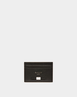 Bhar Leather Card Holder In Black