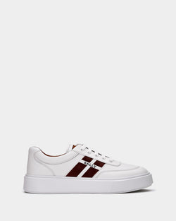 Sneaker in White Leather
