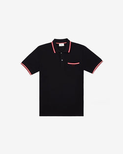 Poloshirt Aus Piqué-Baumwolle Aus In Schwarz