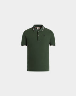 Polo In Green Cotton