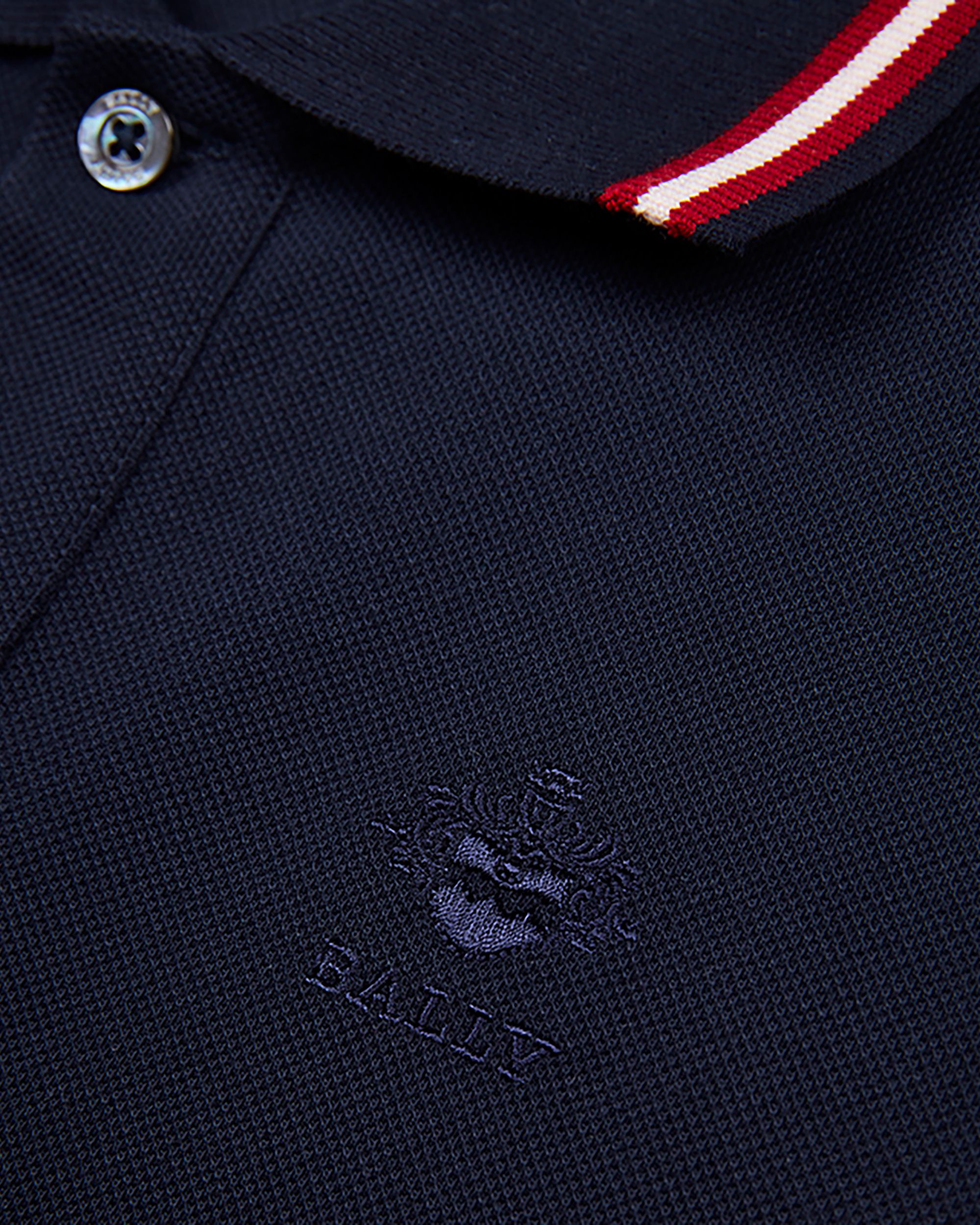 Bally Global - Men's Dark Blue Polo Shirt - Blue