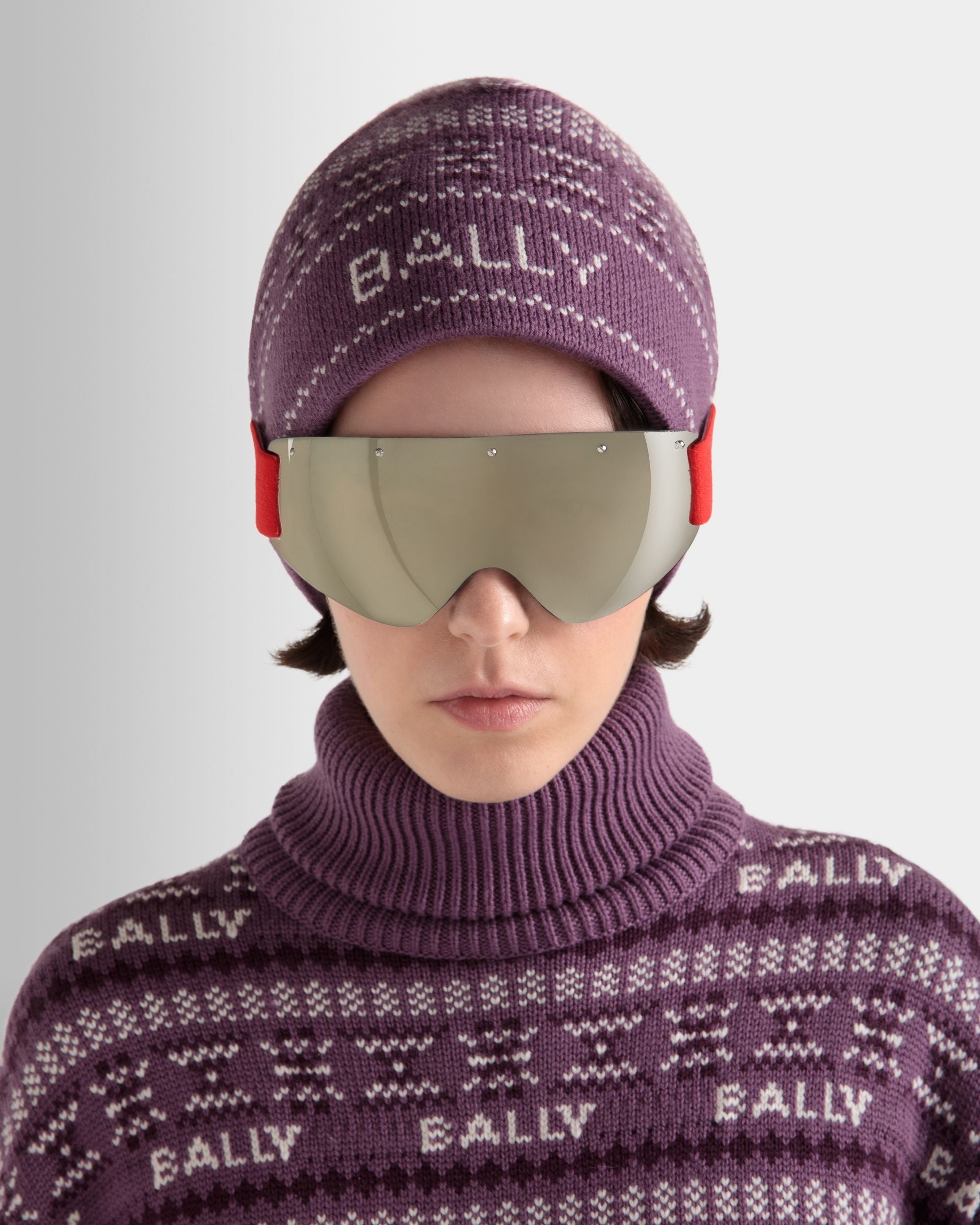 Bally Global - Masque De Ski Mountain Finition Jaune Miroitant - Jaune