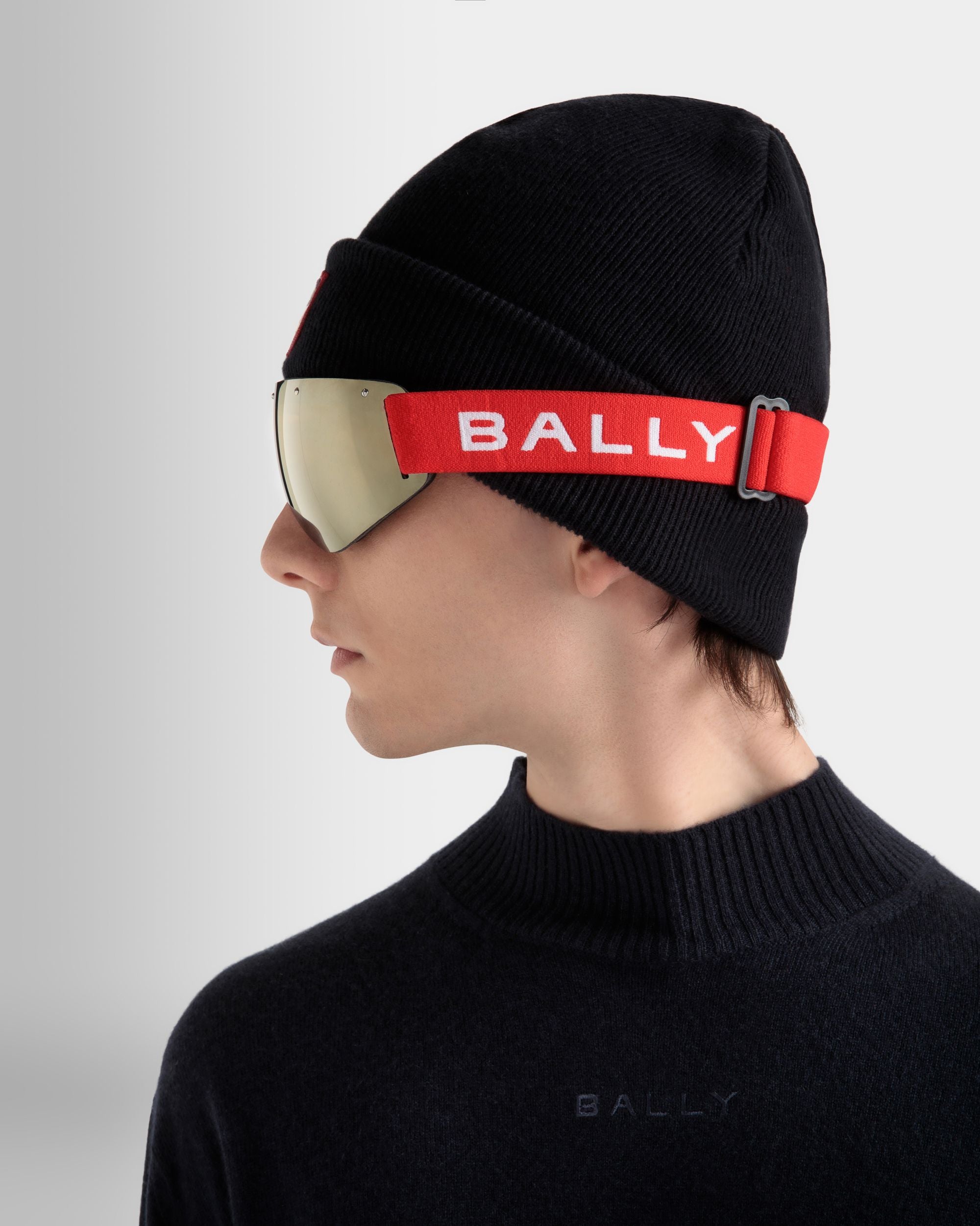 Bally Global - Masque De Ski Mountain Finition Jaune Miroitant - Jaune