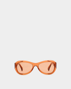 Maurice Acetate Sunglasses in Amber and Orange