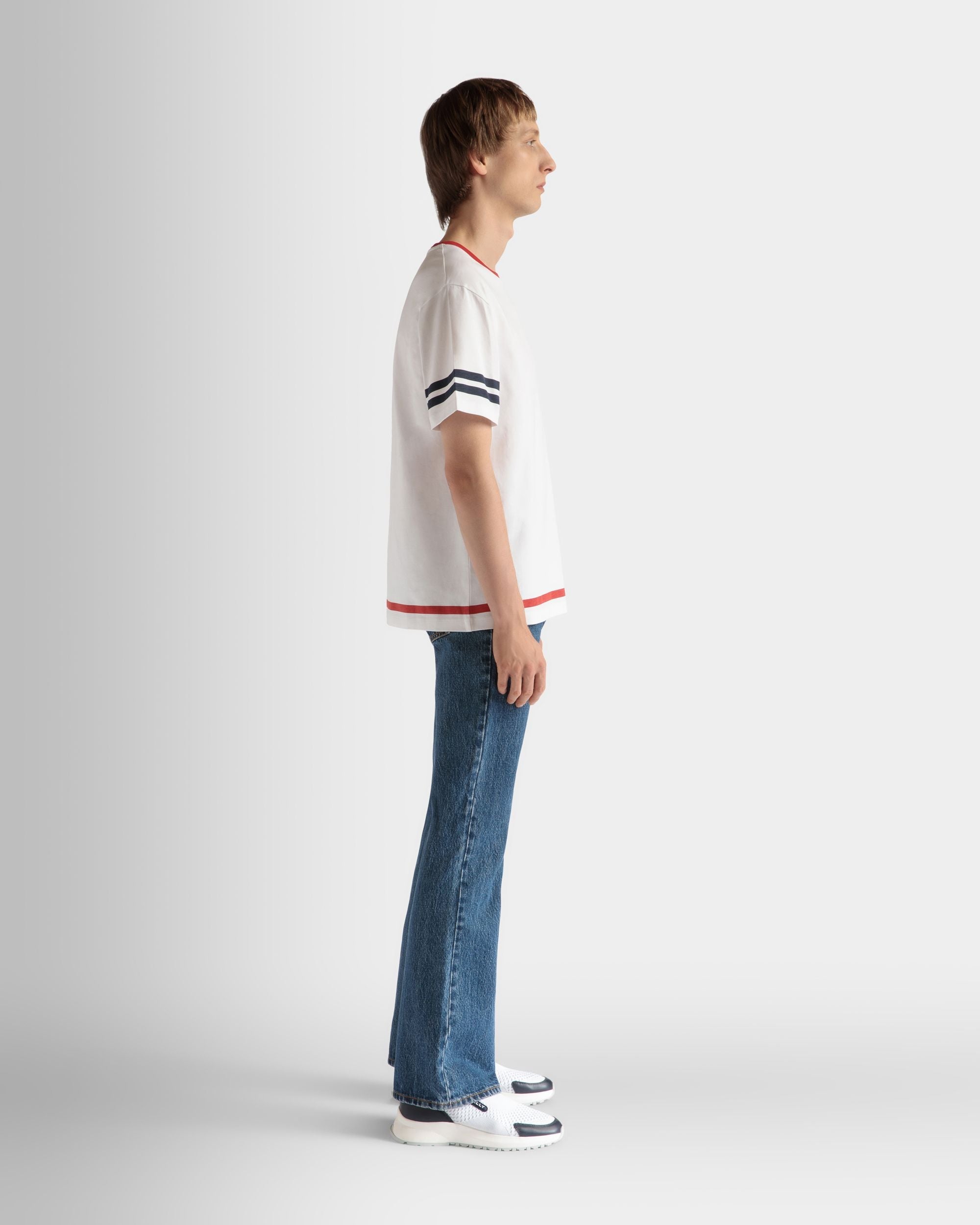 Bally Global - 520 T-Shirt In White Cotton - White