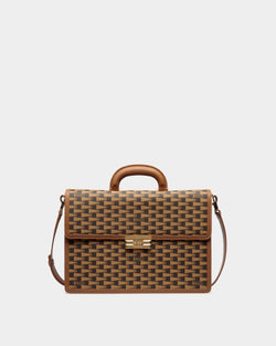 Briefcase with a Desert Pennant Print
