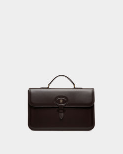Beckett Briefcase In Ebano Leather