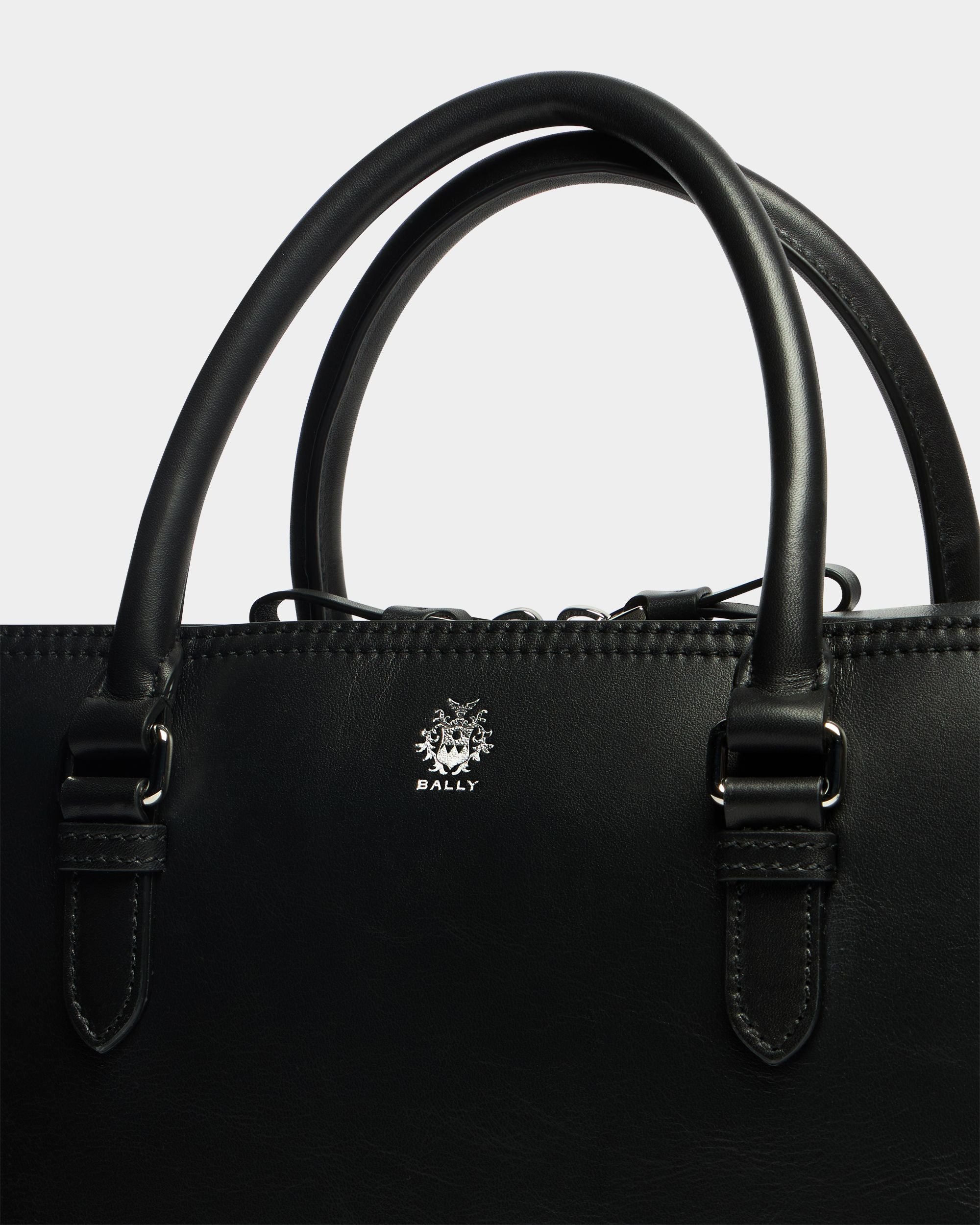 Bally Global - Ray Briefcase in Black Leather - Black