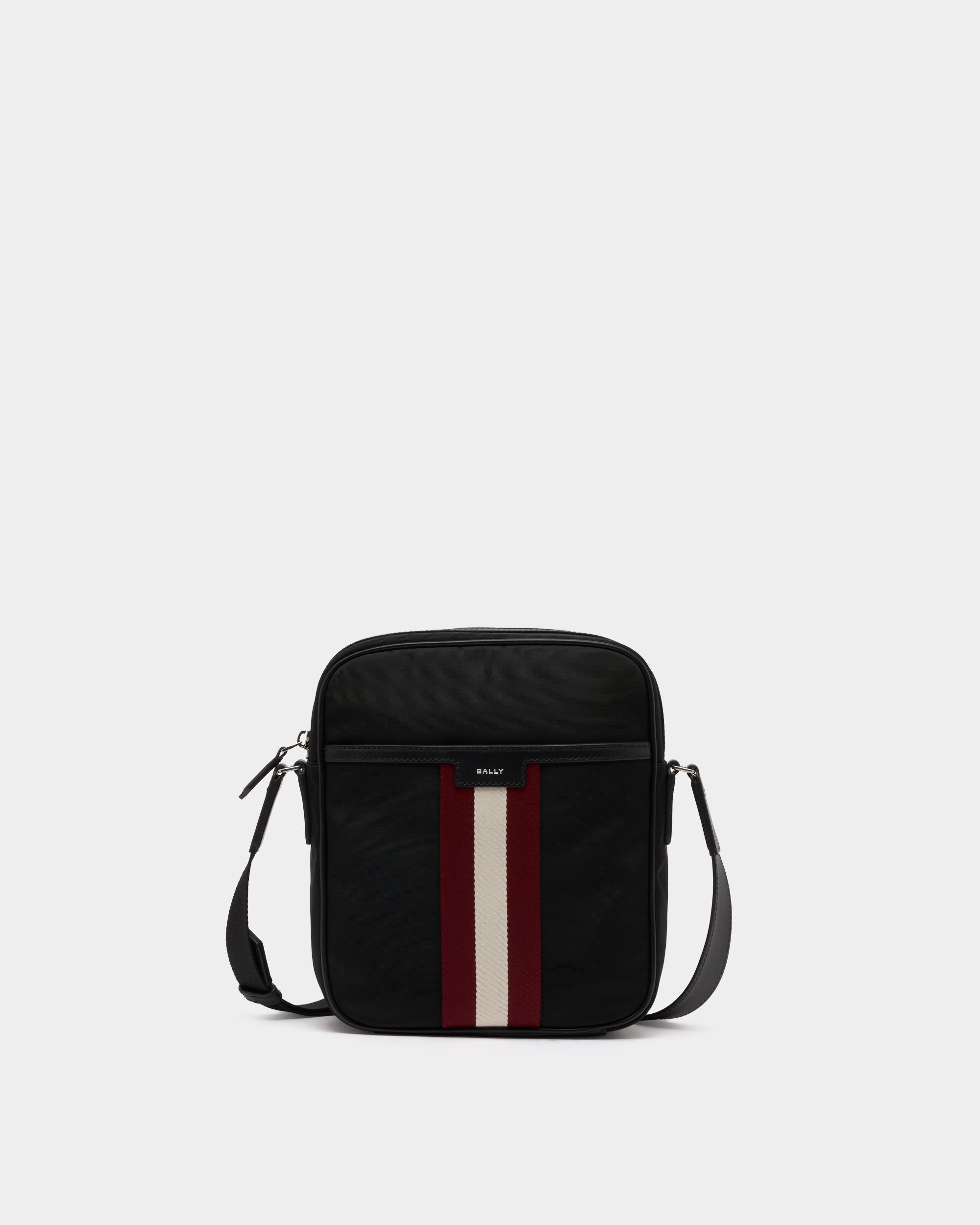Bally Global - Code Crossbody Bag in Black Nylon - Black