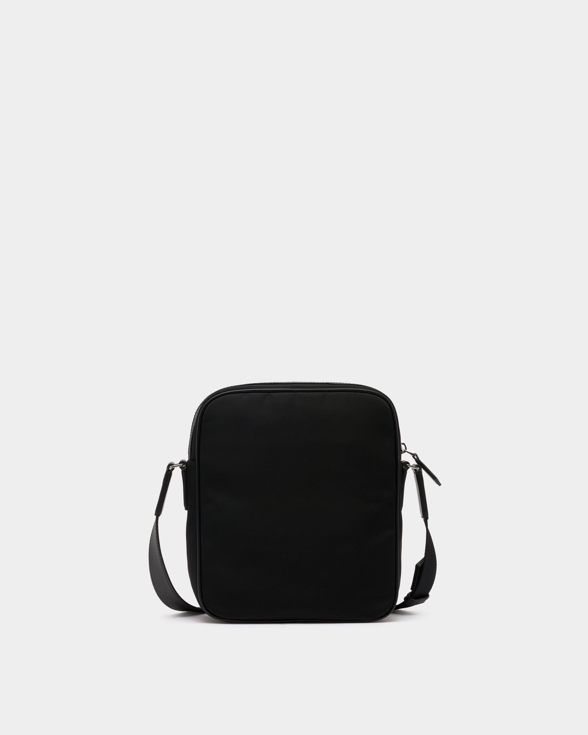 Bally Global - Code Crossbody Bag in Black Nylon - Black