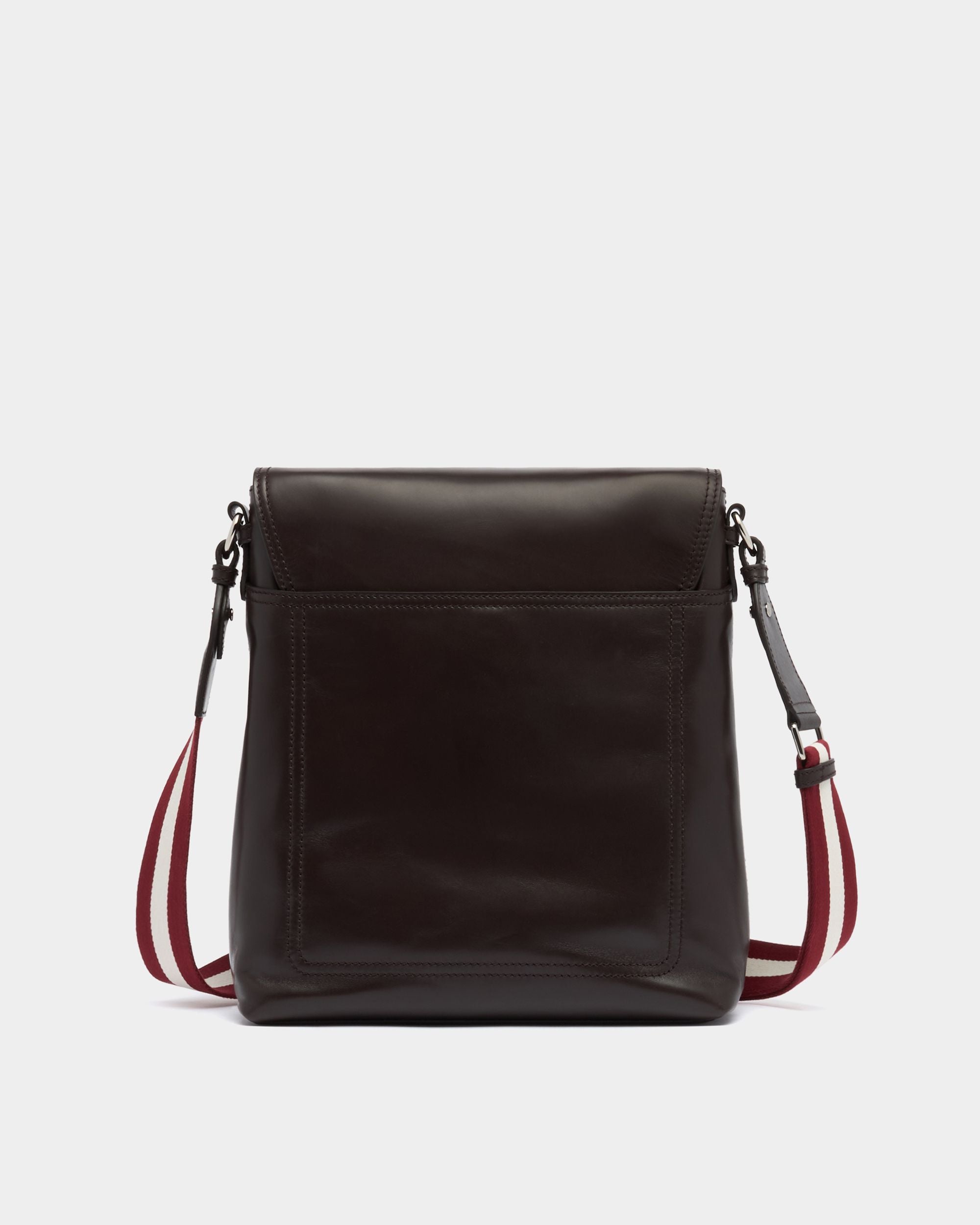 Bally Global - Sac À Bandoulière Ray En Cuir Chocolate - Marron