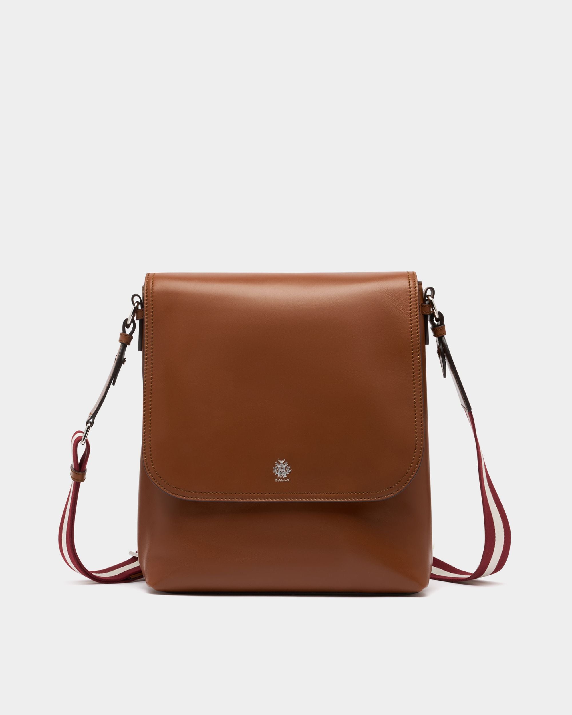 Bally Global - Sac à bandoulière Ray en cuir Amber Brown - Marron