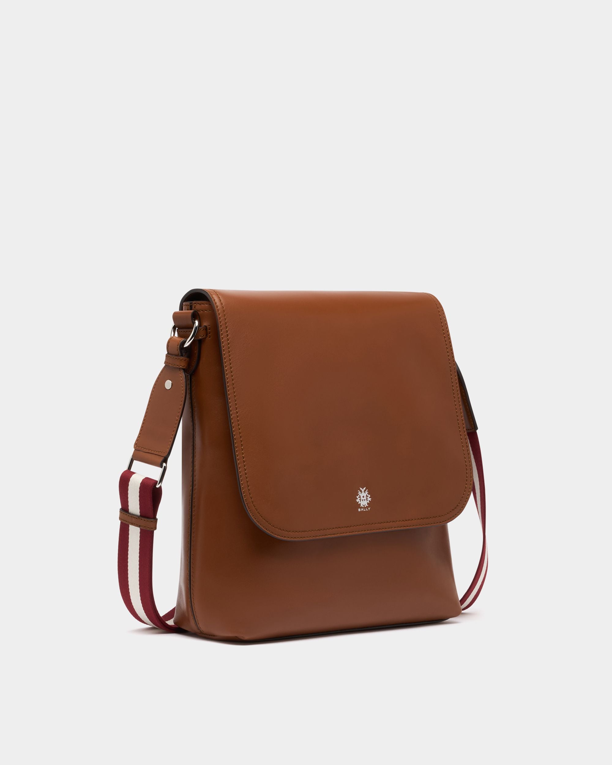 Bally Global - Sac à bandoulière Ray en cuir Amber Brown - Marron